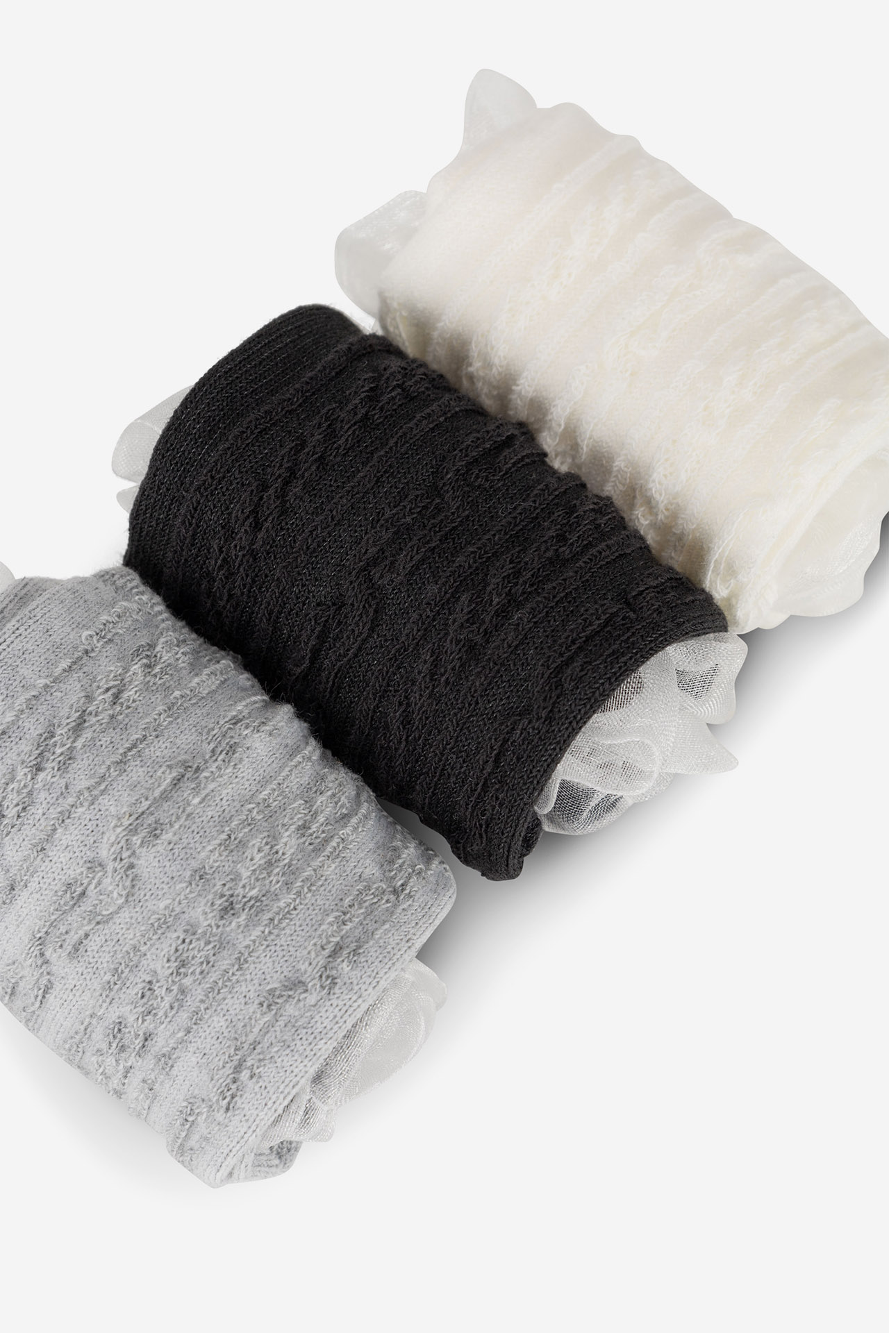 Dětské ponožky BÍLÁ