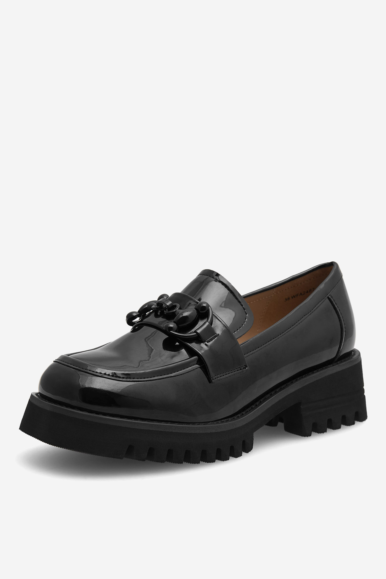 Čevlji brez vezalk Črna