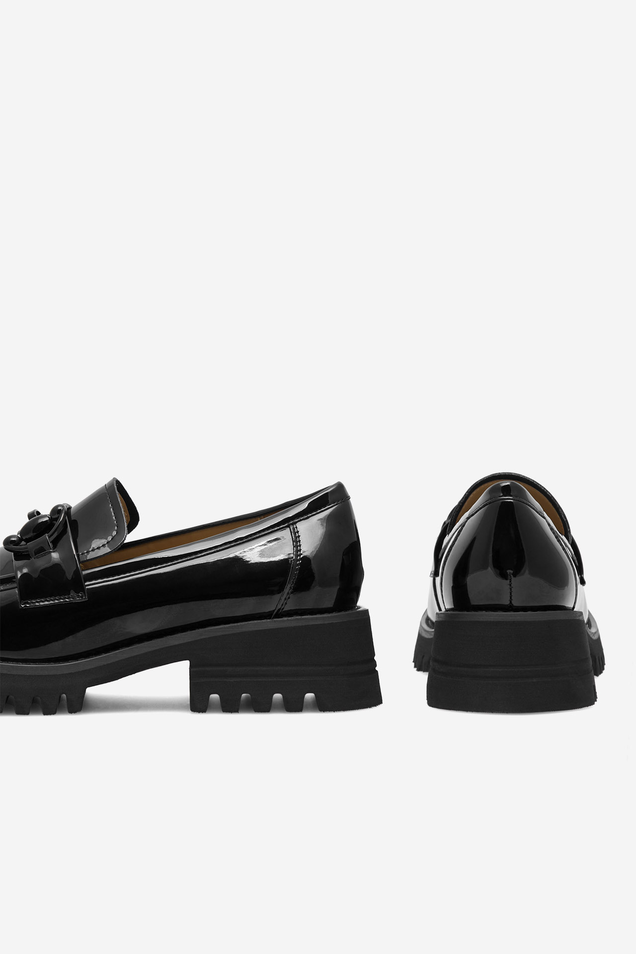 Čevlji brez vezalk Črna