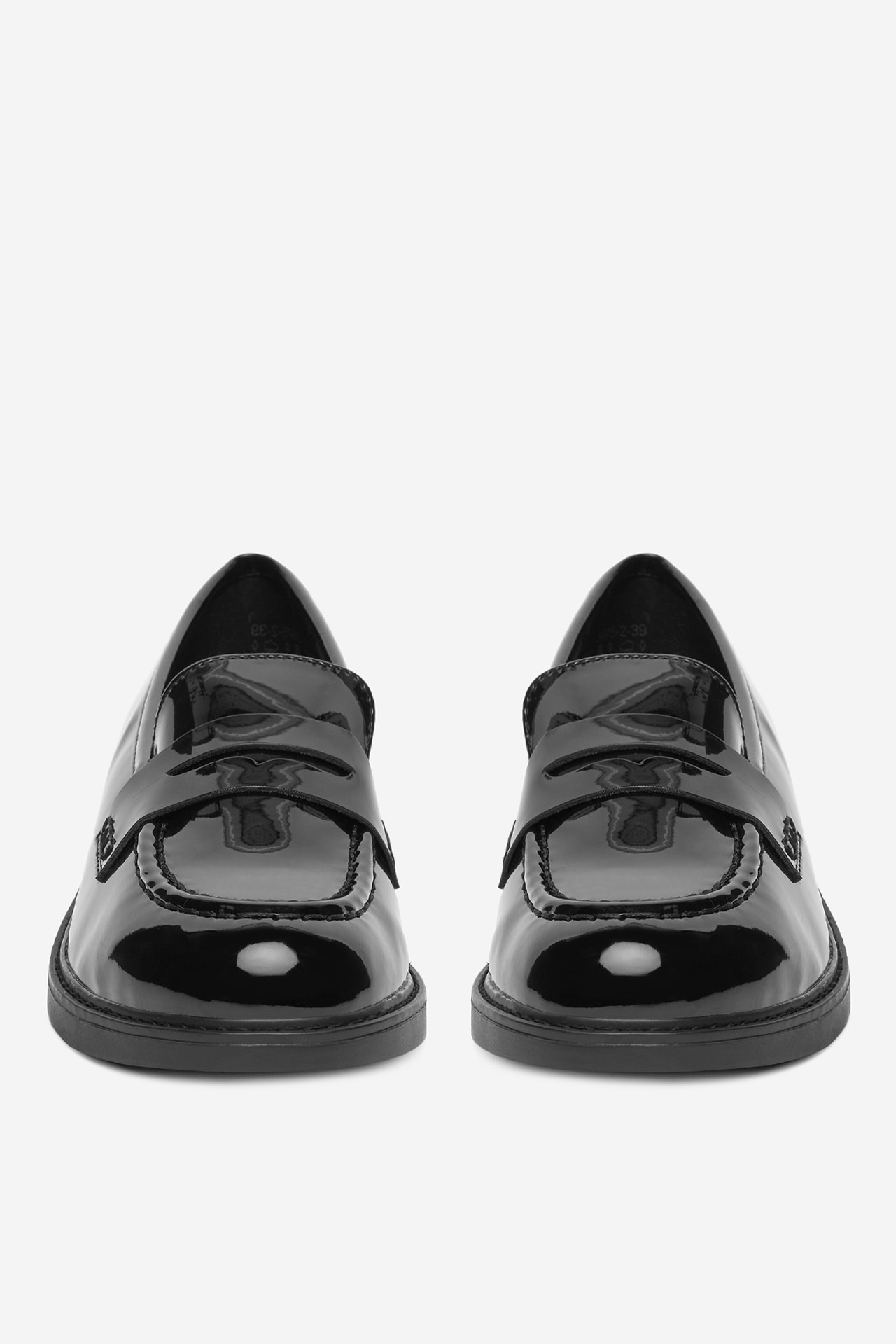 Čevlji brez vezalk Črna