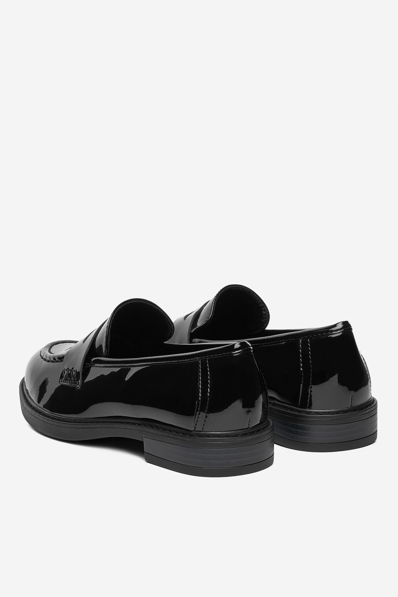 Čevlji brez vezalk Črna