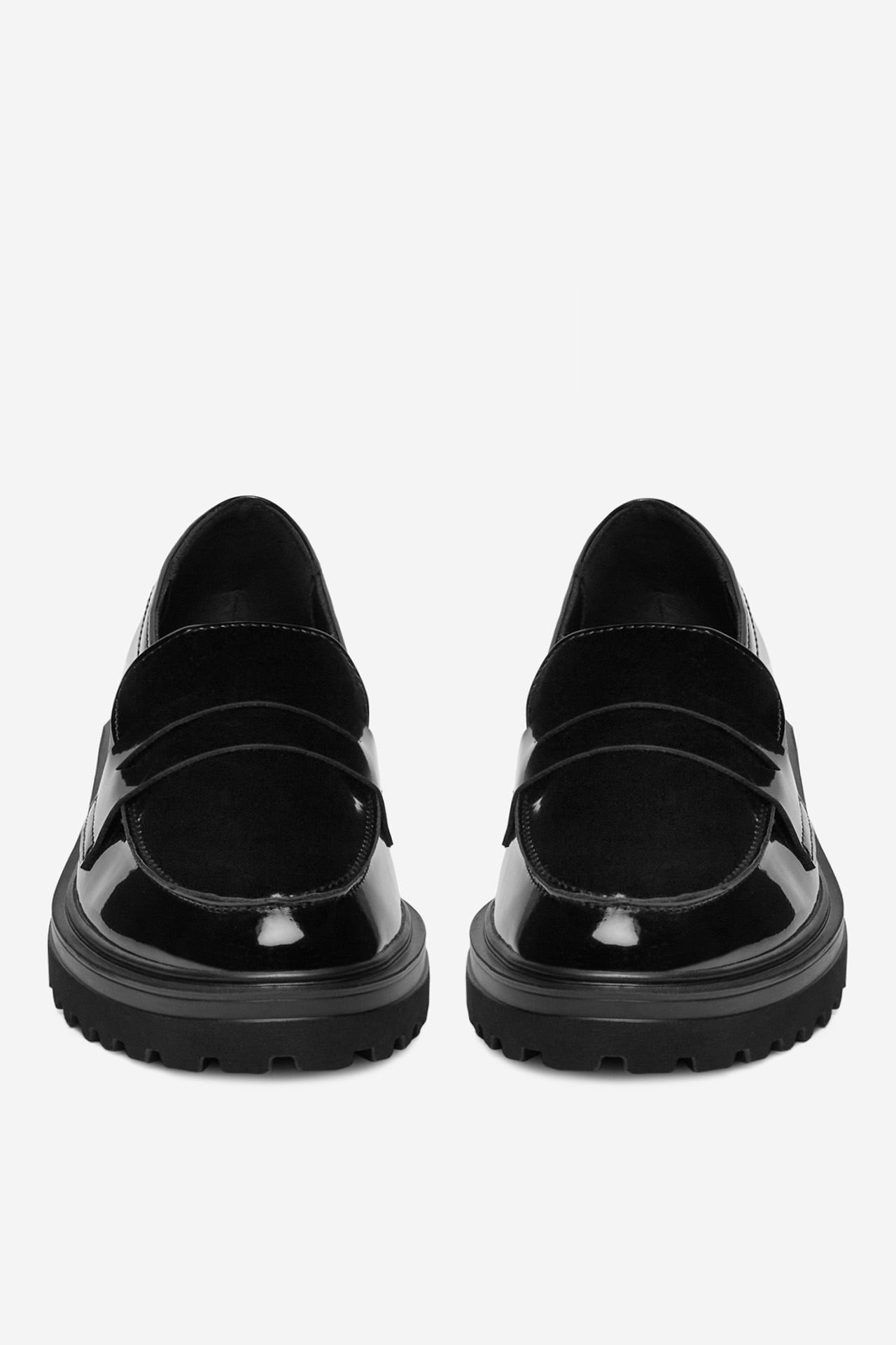 Loaferice Crno