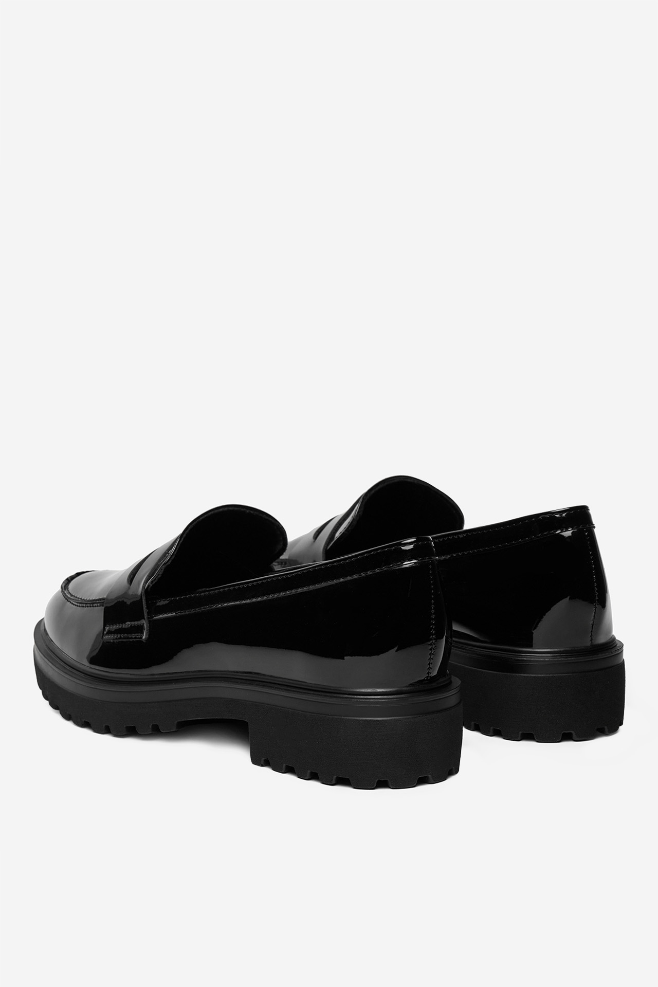 Loaferice Crno