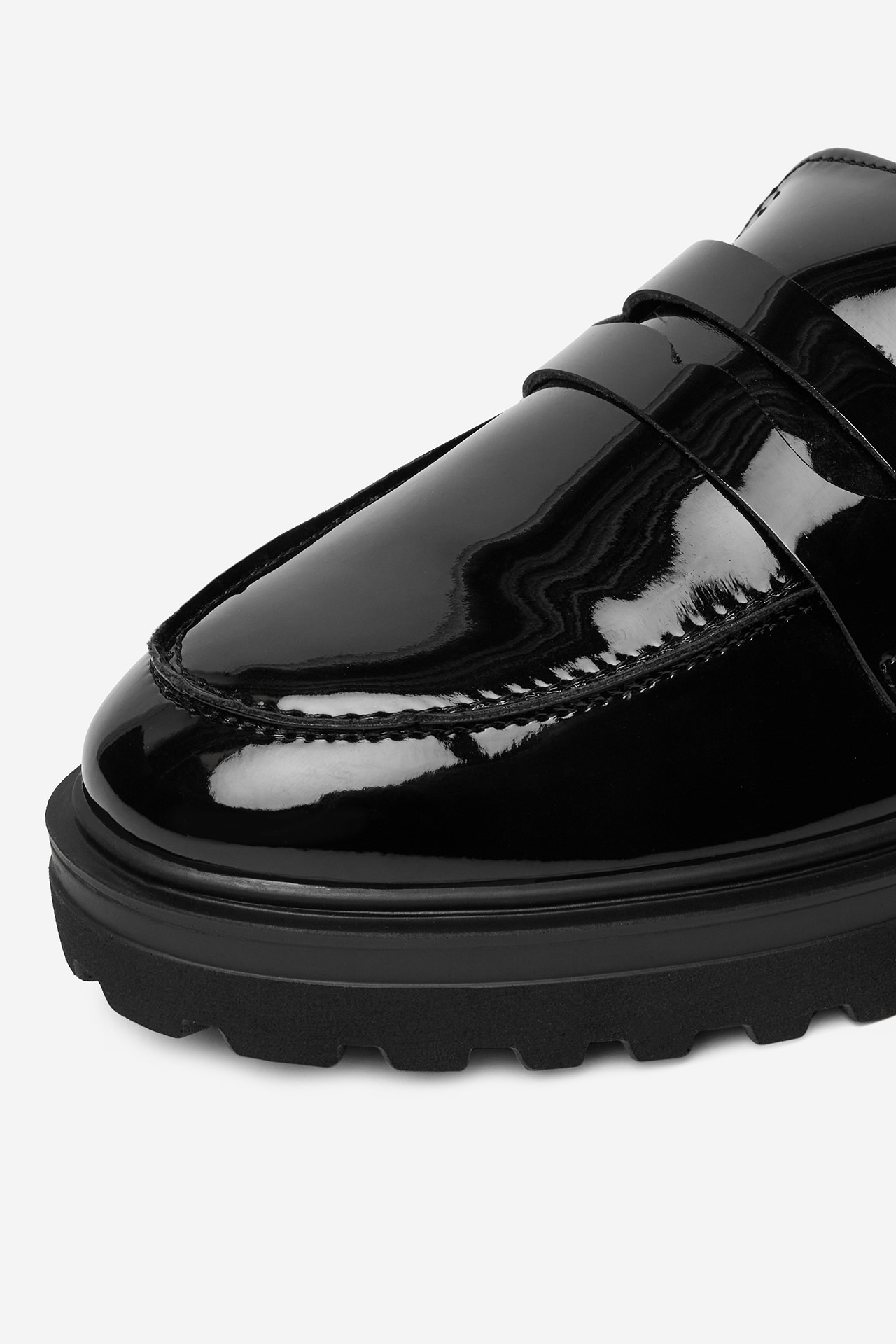 Loaferice Crno