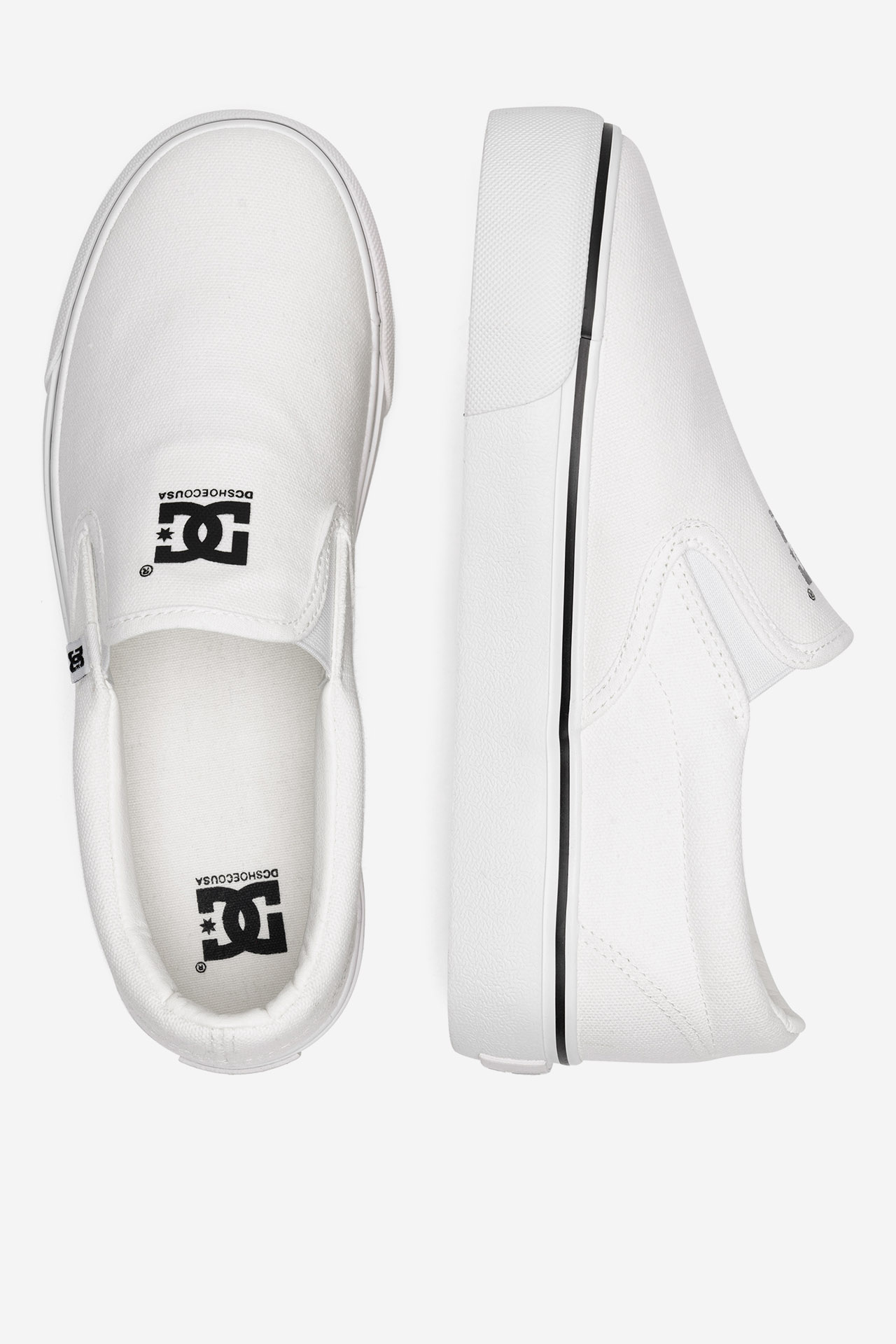 Plátěná obuv BÍLÁ