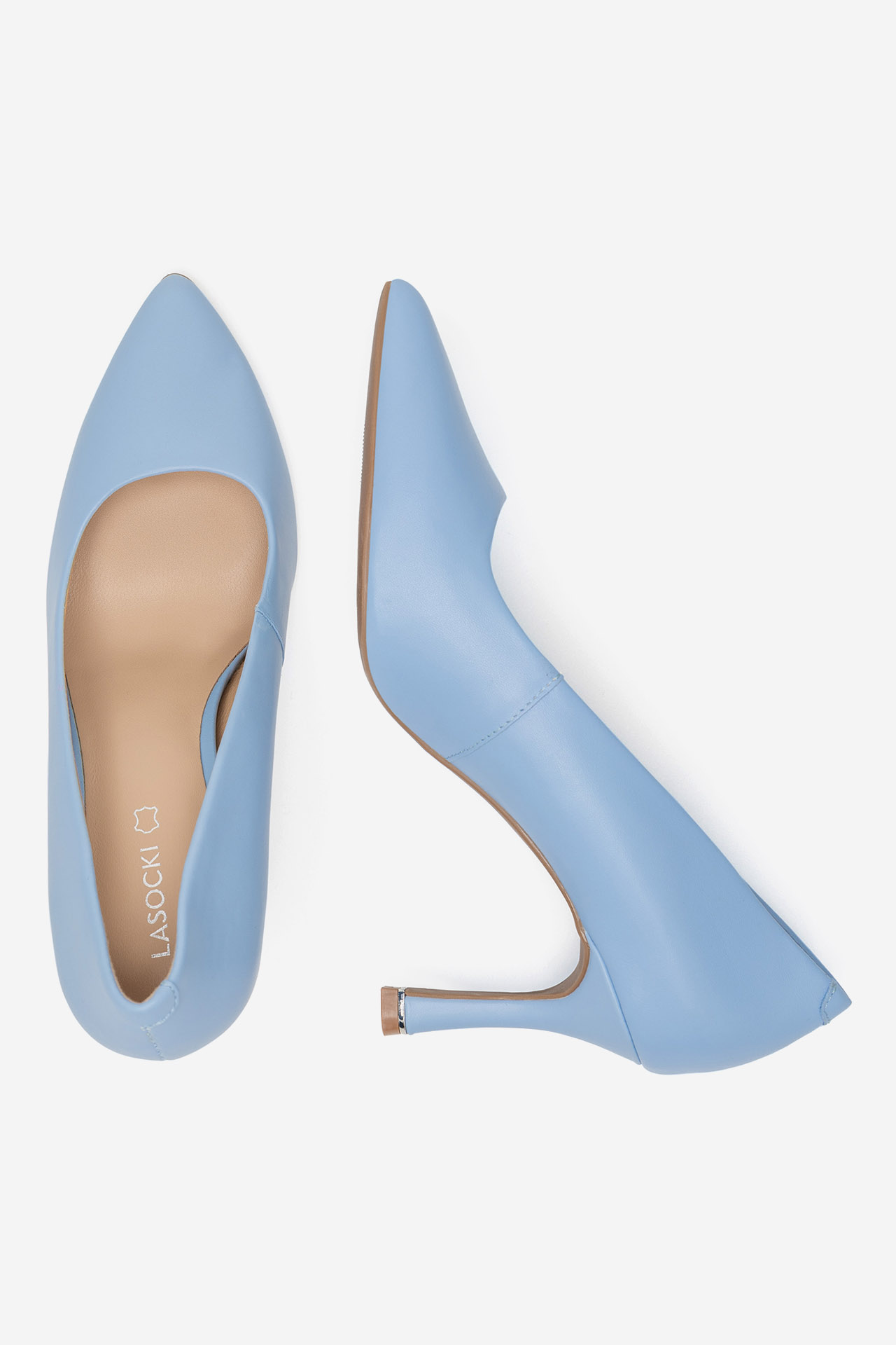 Lodičky SVĚTLE MODRÁ