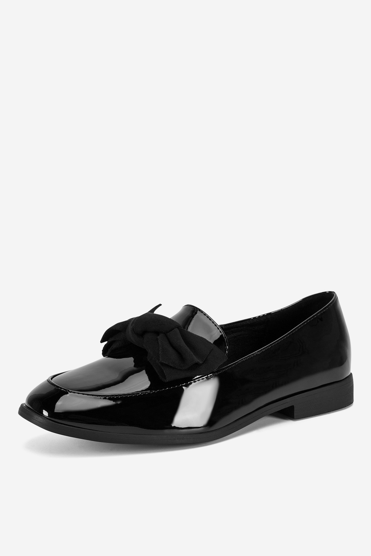 Čevlji brez vezalk Črna