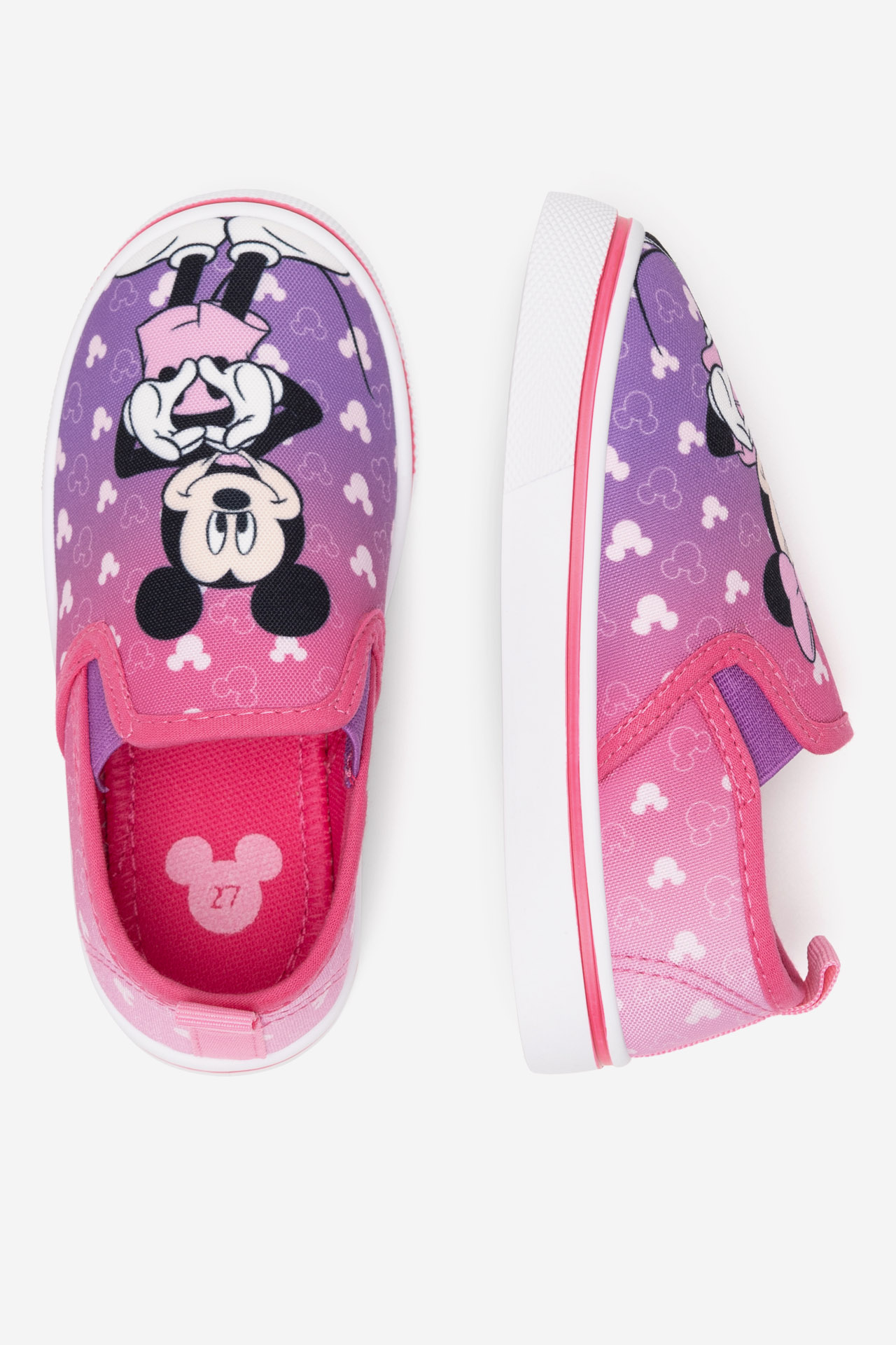 Plátěná obuv RŮŽOVÁ