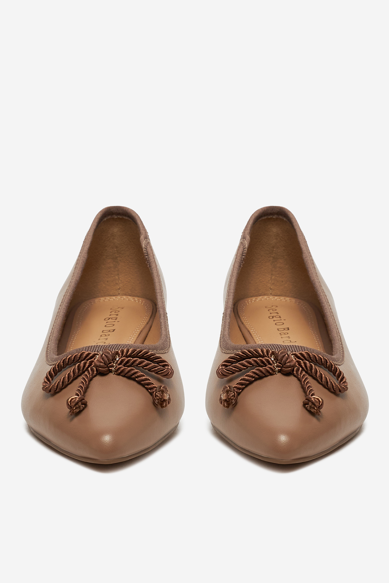 Baleríny TMAVĚ BÉŽOVÁ