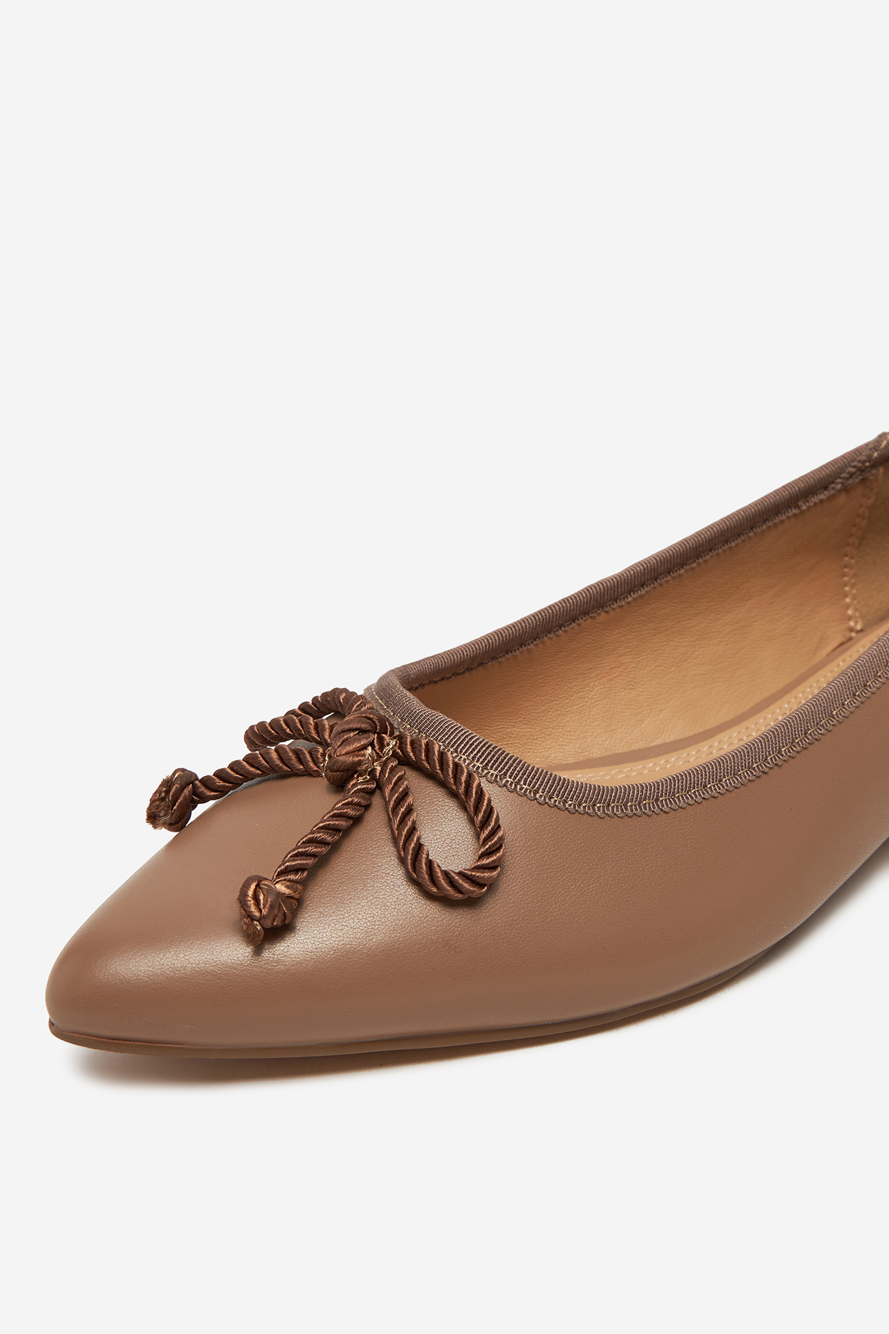 Baleríny TMAVĚ BÉŽOVÁ