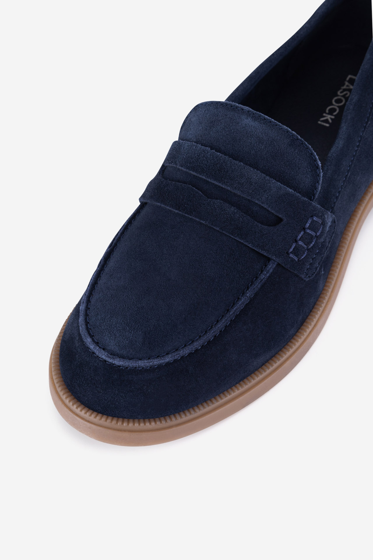 Mokasíny TMAVĚ MODRÁ