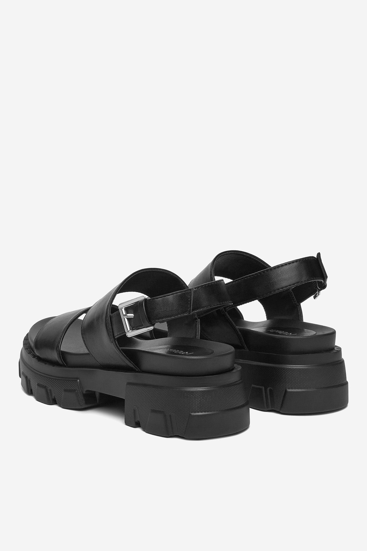 Sandále Čierna
