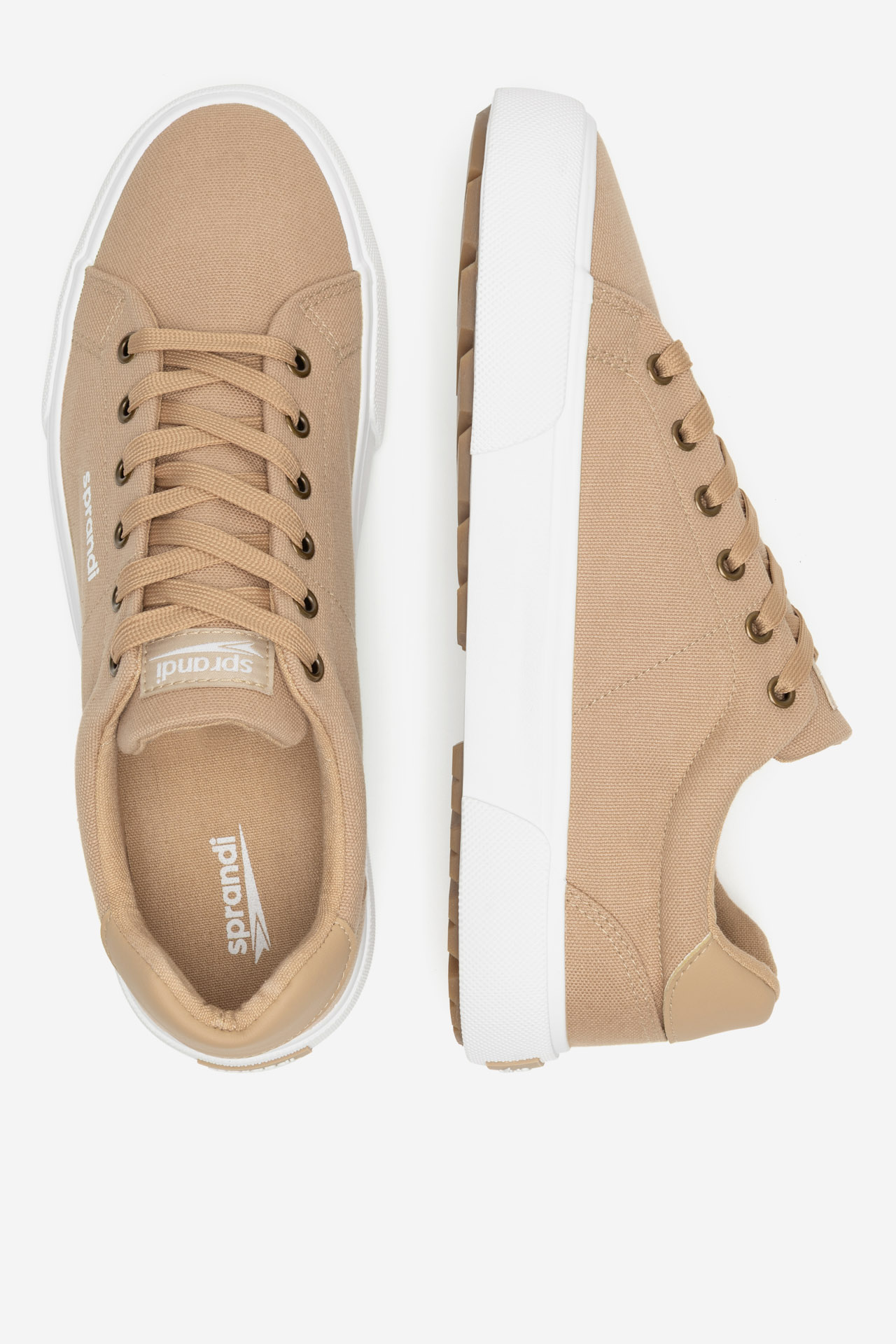 Platnene superge Bež