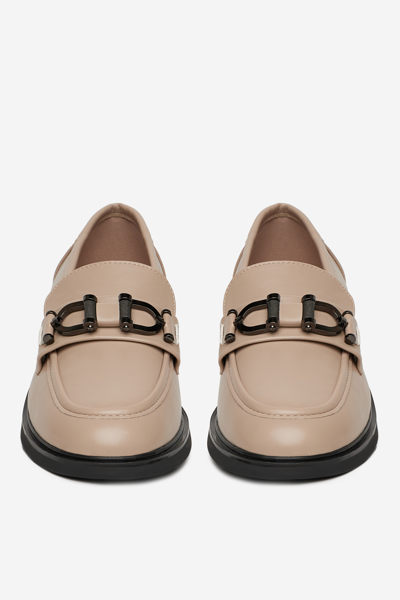 Mokasíny TMAVĚ BÉŽOVÁ