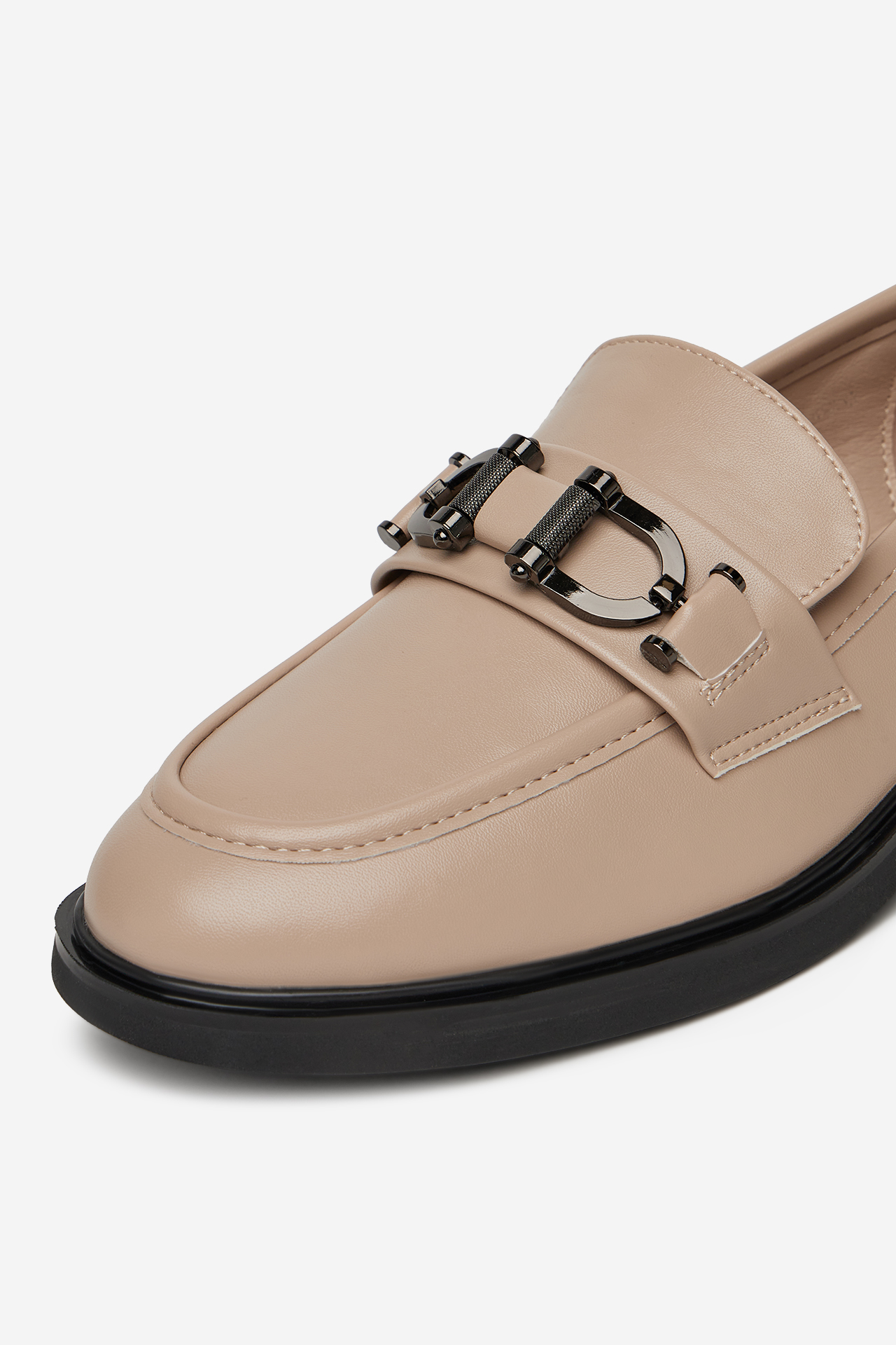 Mokasíny TMAVĚ BÉŽOVÁ