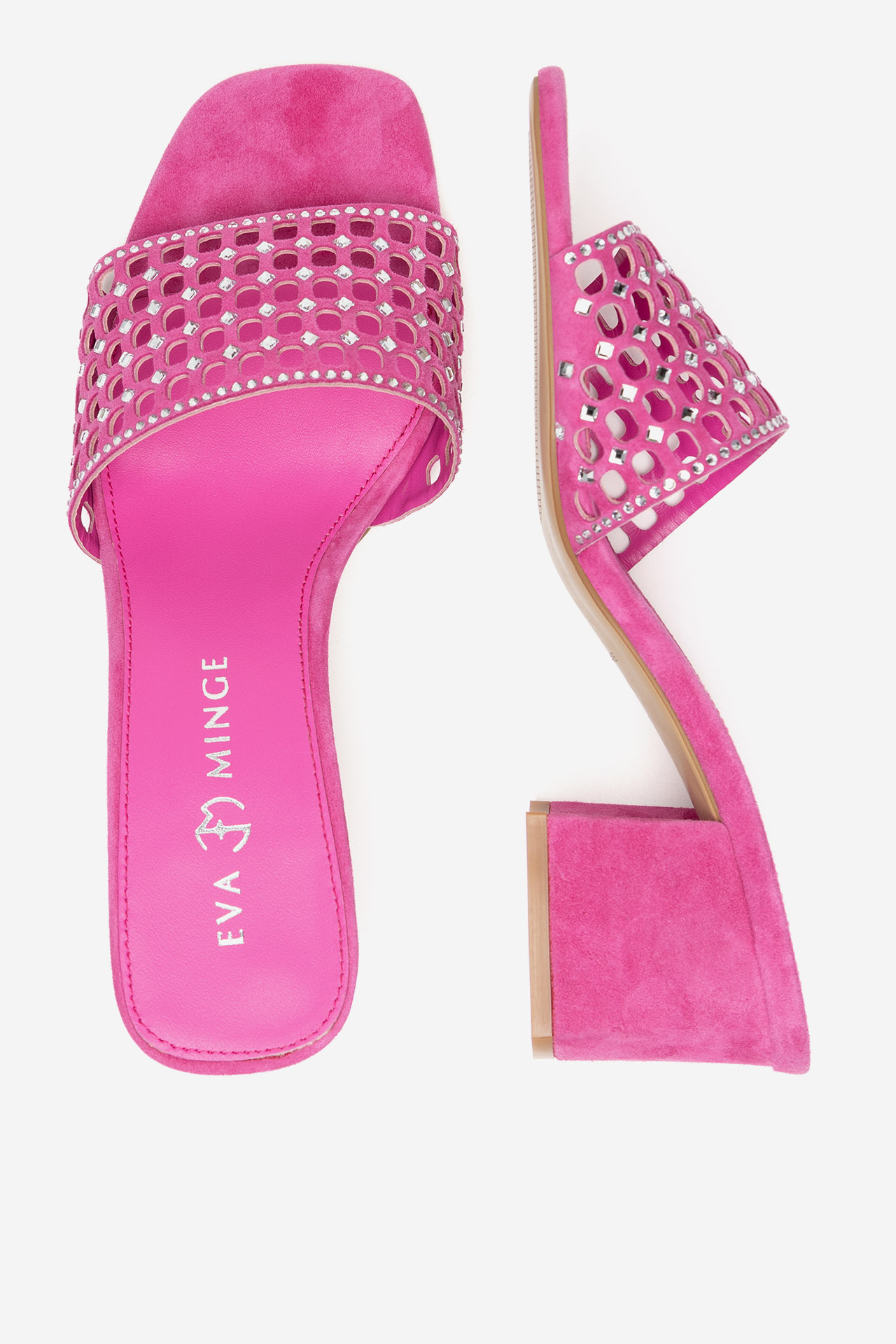 Pantofle TMAVĚ RŮŽOVÁ