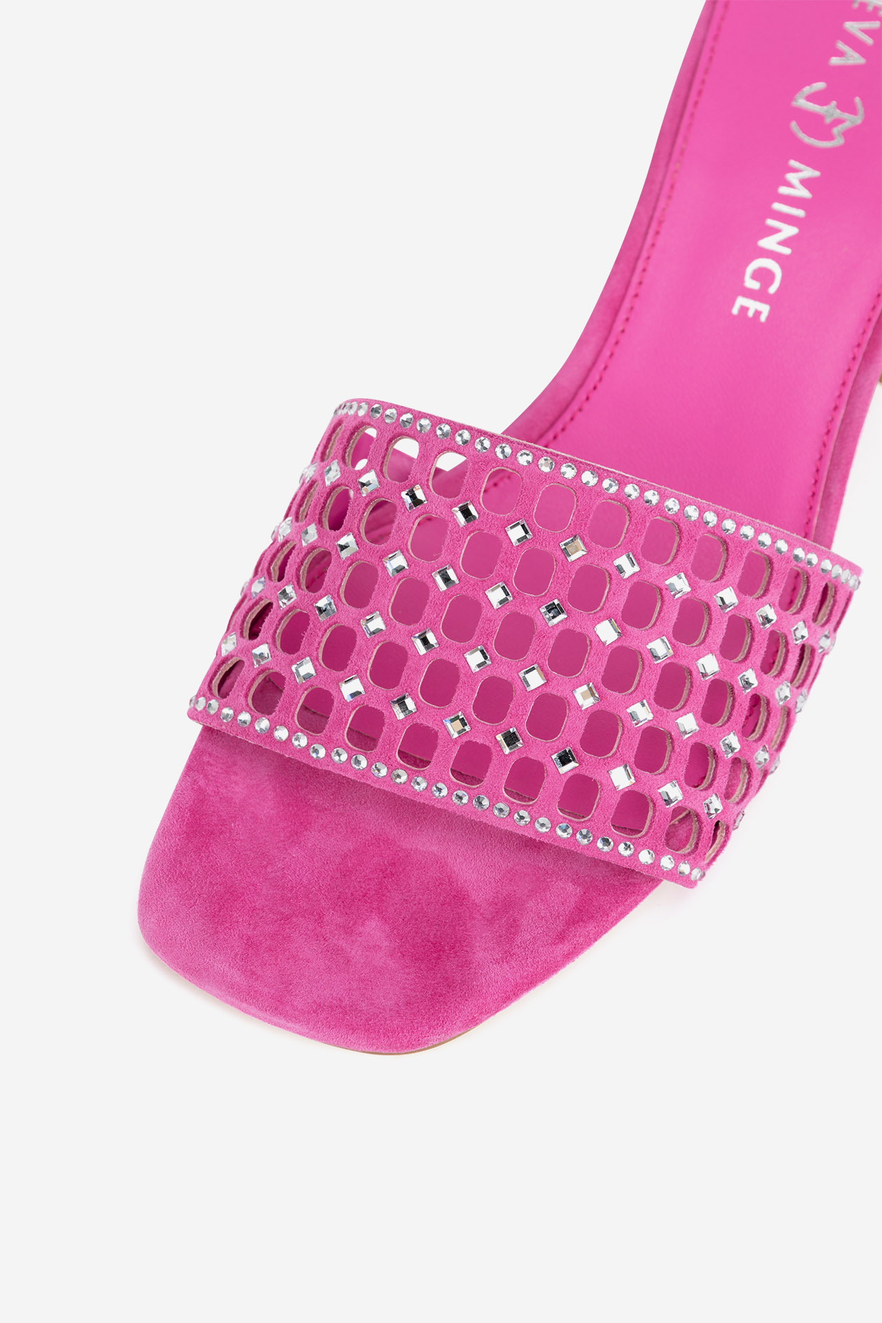 Pantofle TMAVĚ RŮŽOVÁ