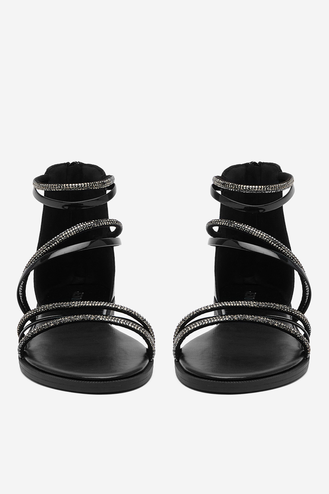 Sandále Čierna