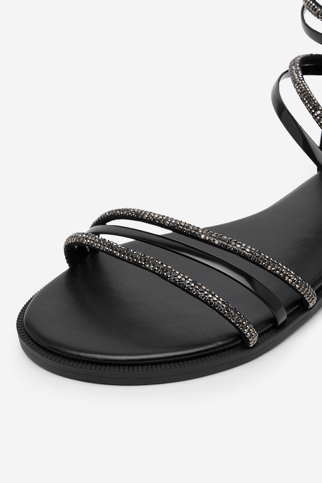 Sandále Čierna