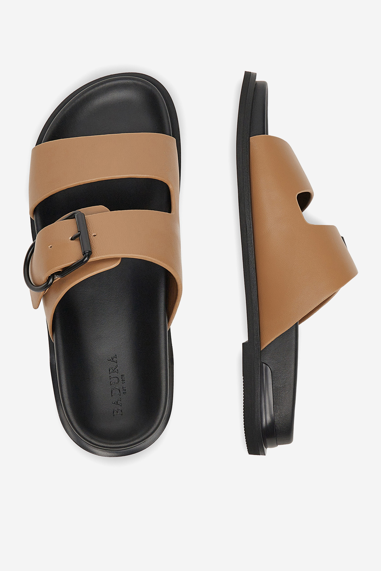 Pantofle TMAVĚ BÉŽOVÁ