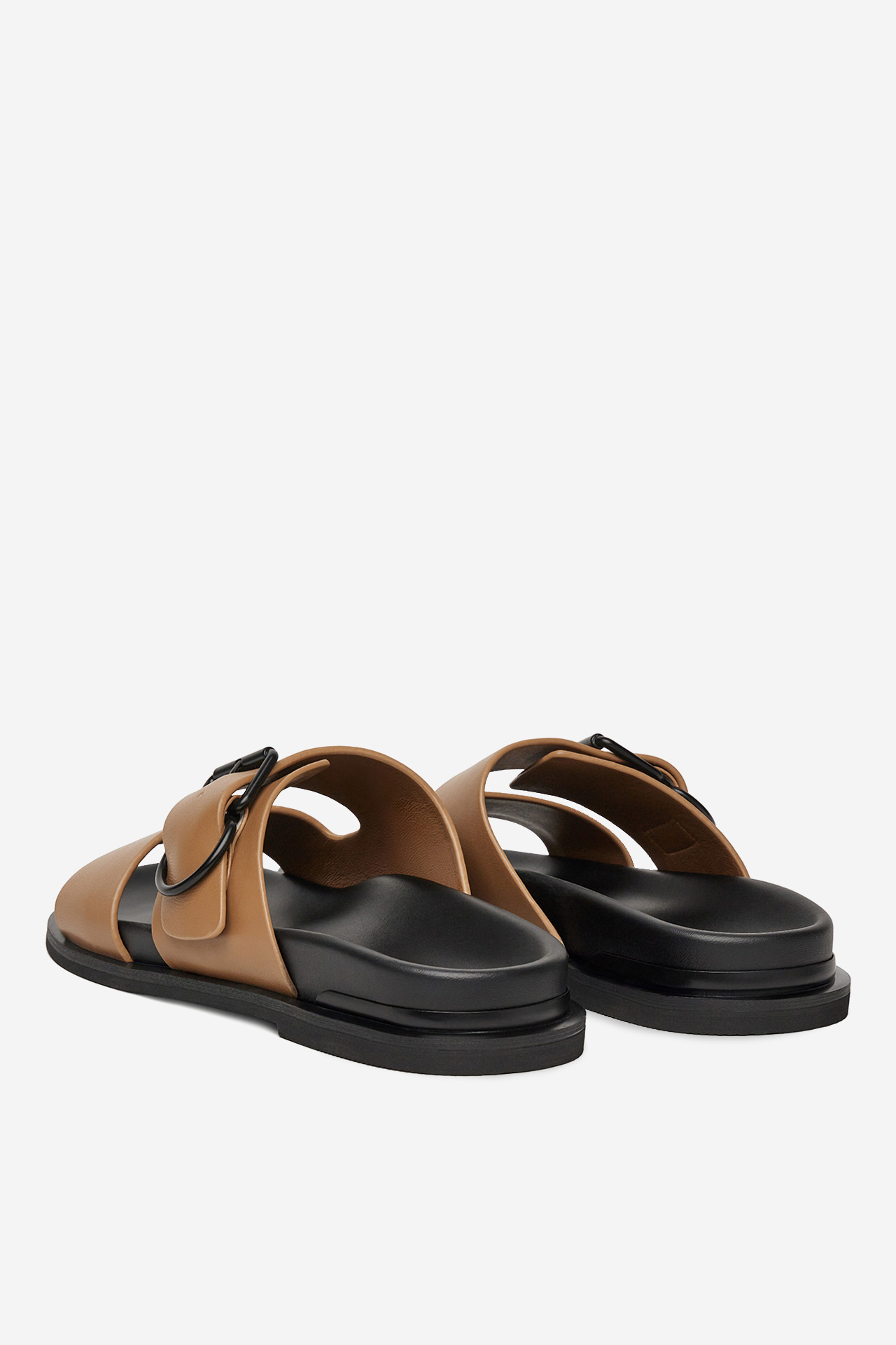 Pantofle TMAVĚ BÉŽOVÁ