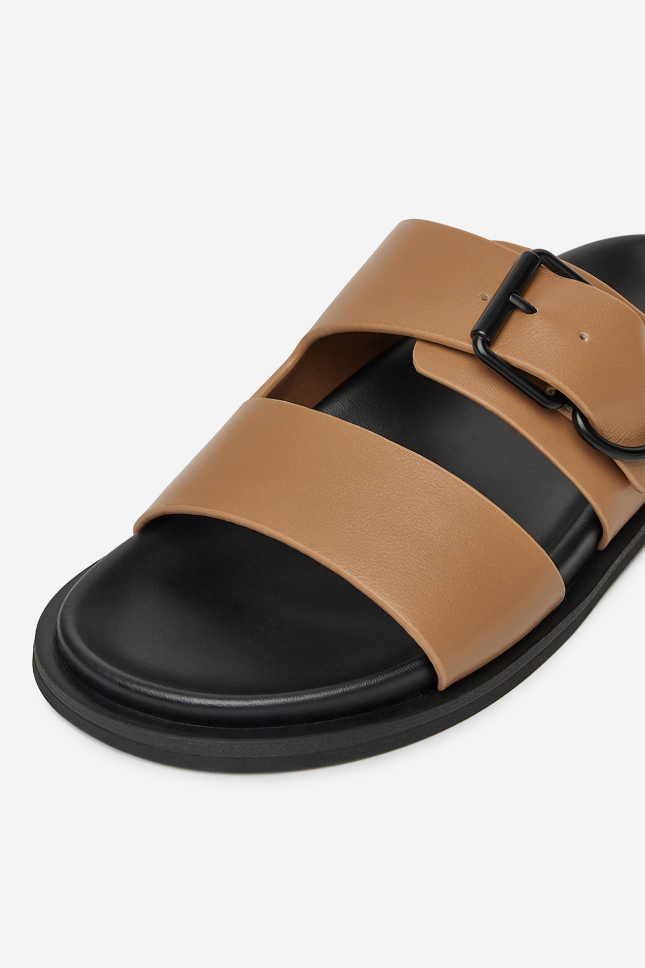 Pantofle TMAVĚ BÉŽOVÁ