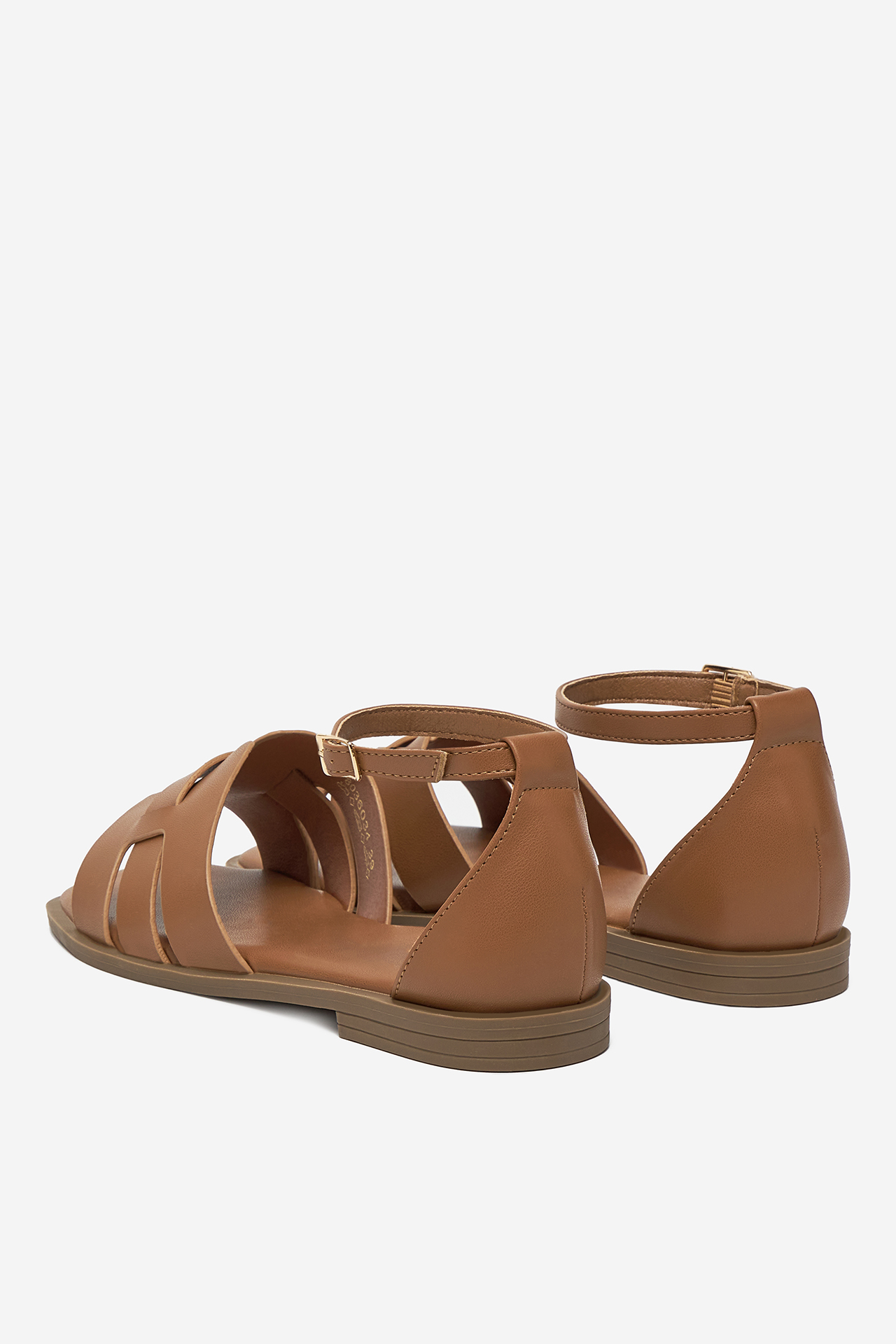 Sandály HNĚDÁ