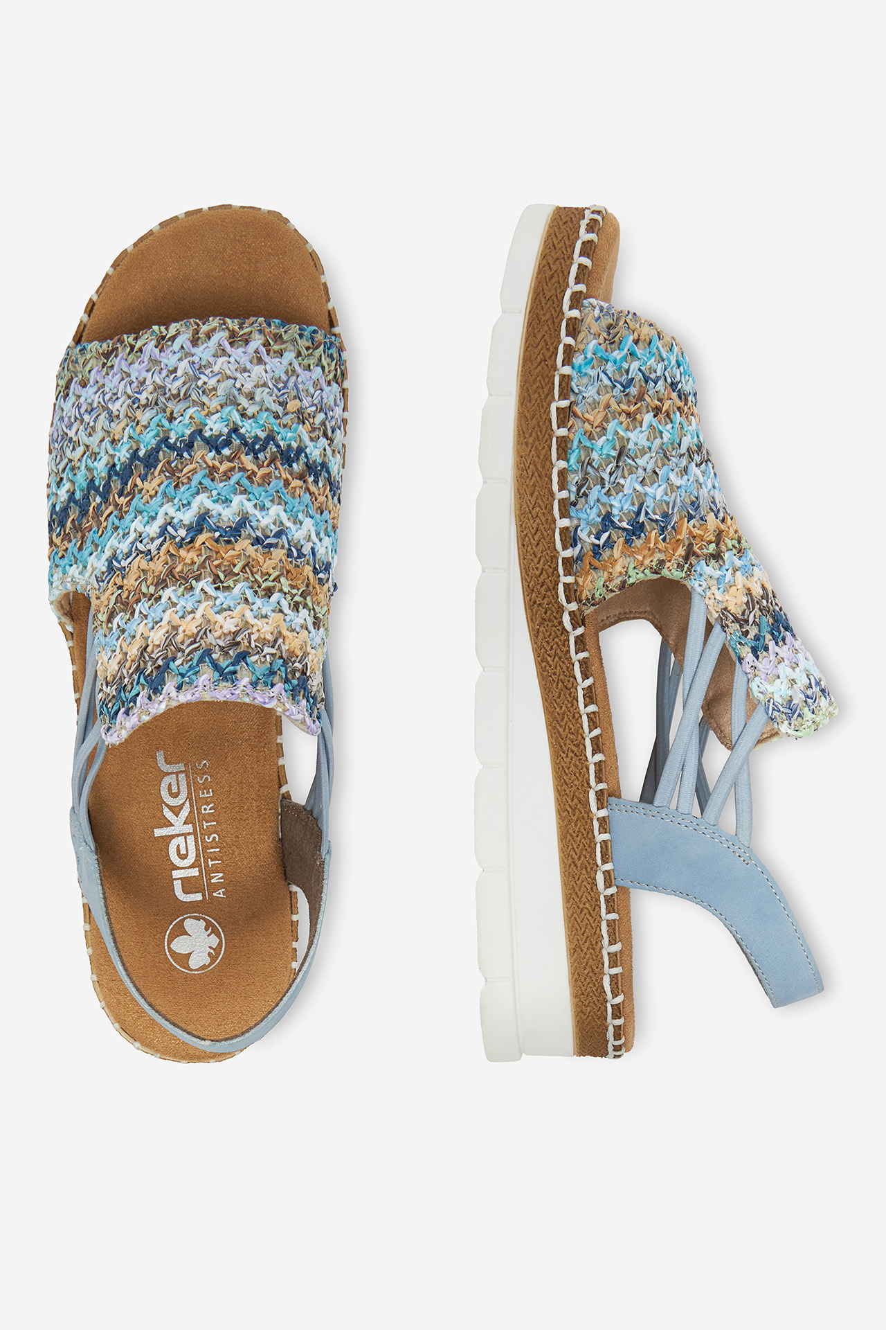 Sandály SVĚTLE MODRÁ