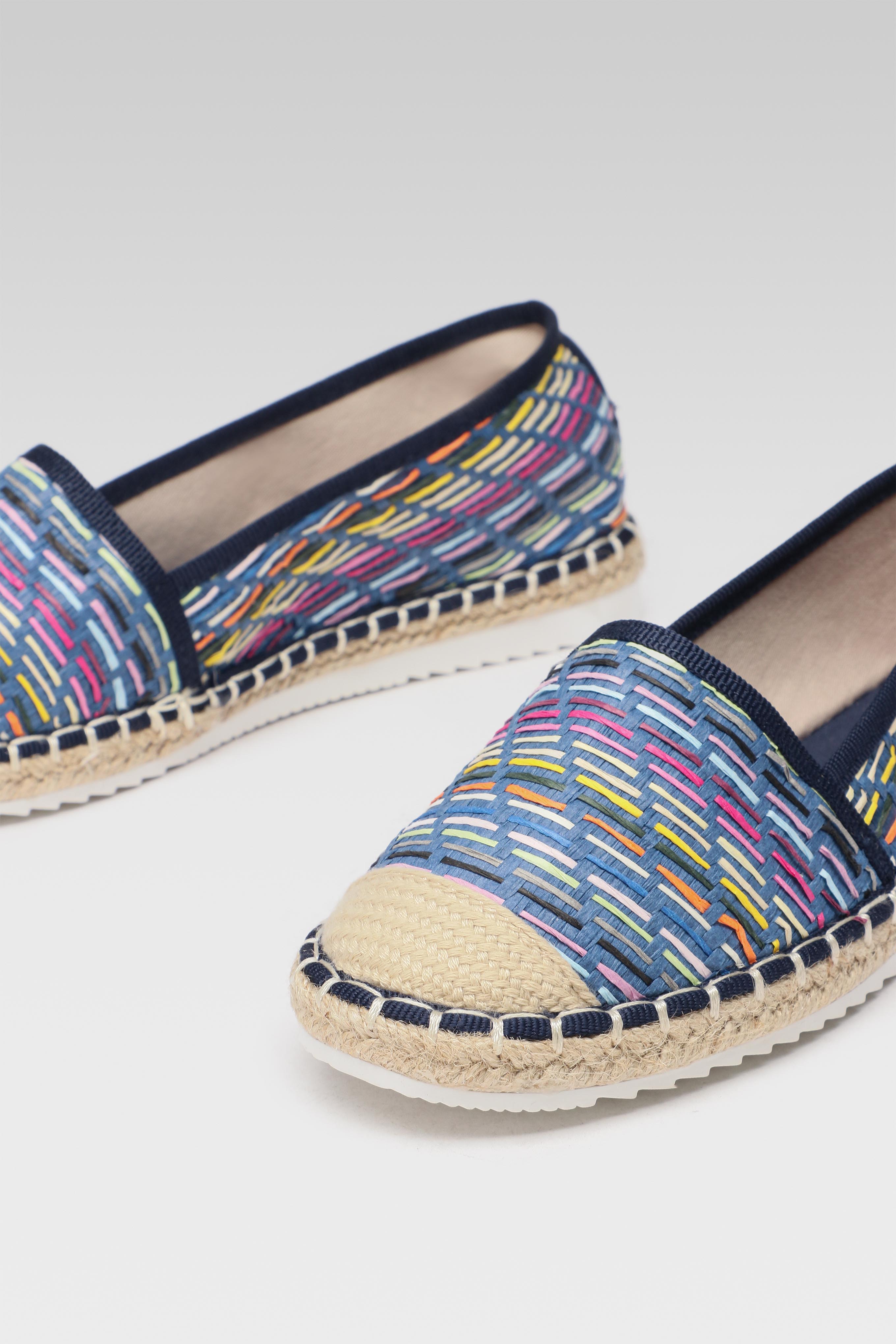 Espadrile KOBALT PLAVA