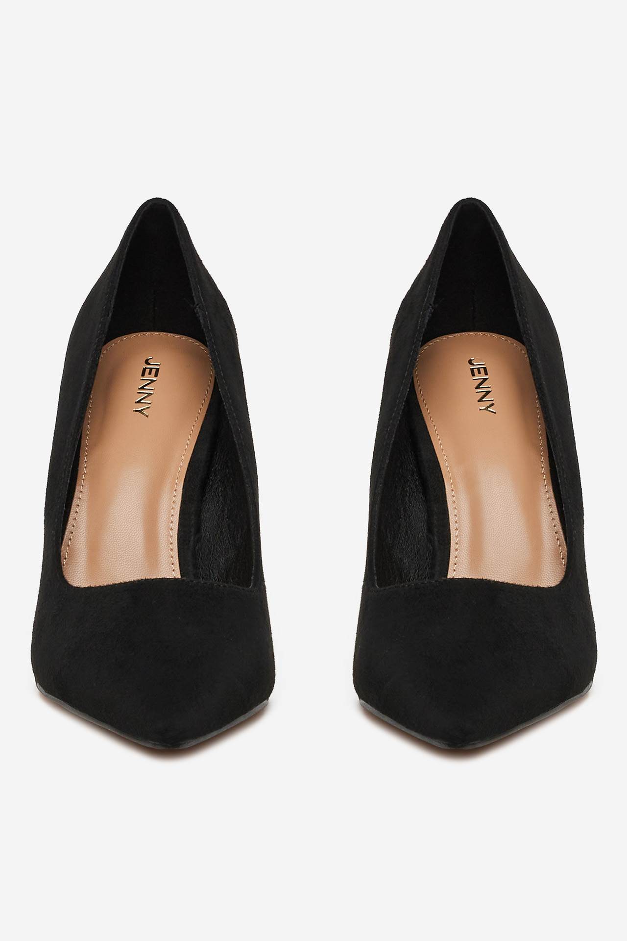 Čevlji z visoko peto Črna