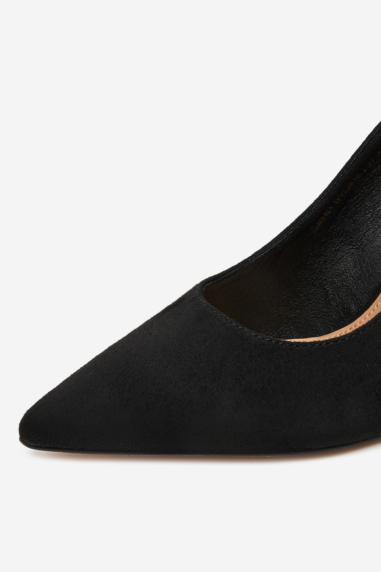 Čevlji z visoko peto Črna