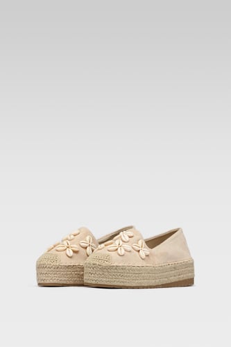 Espadrile DeeZee WSS20391-01 Bež