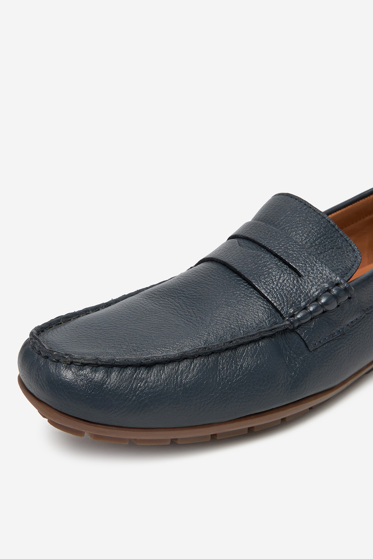 Mokasíny TMAVĚ MODRÁ