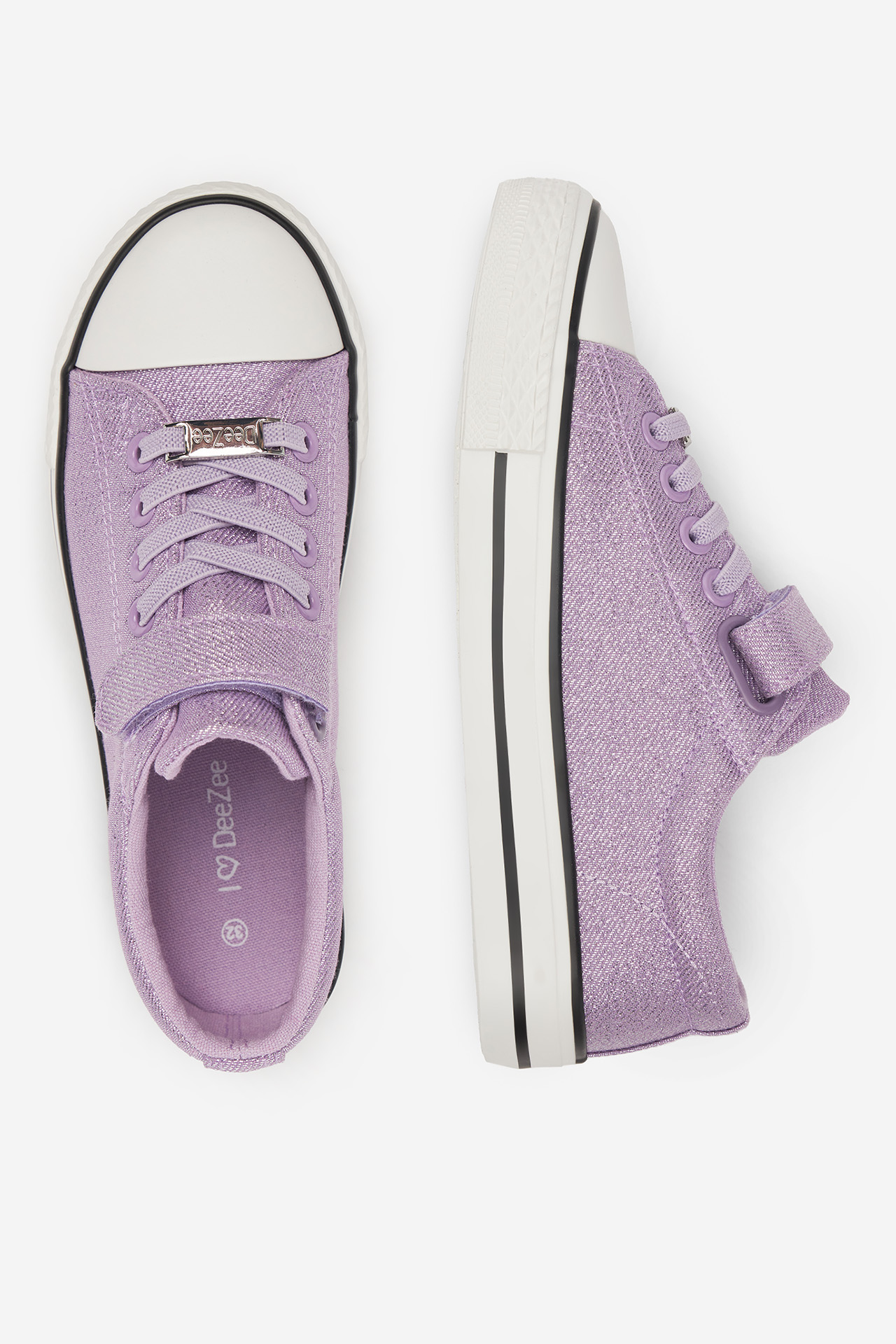 Vászoncipő LILA