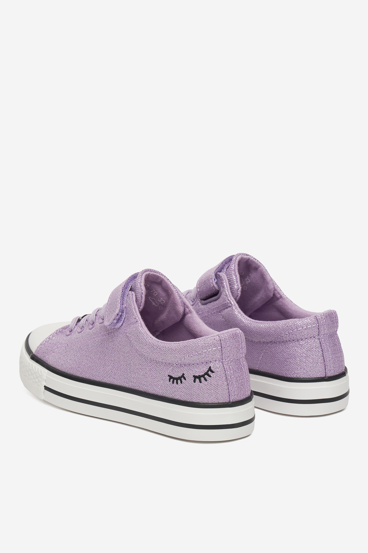 Vászoncipő LILA