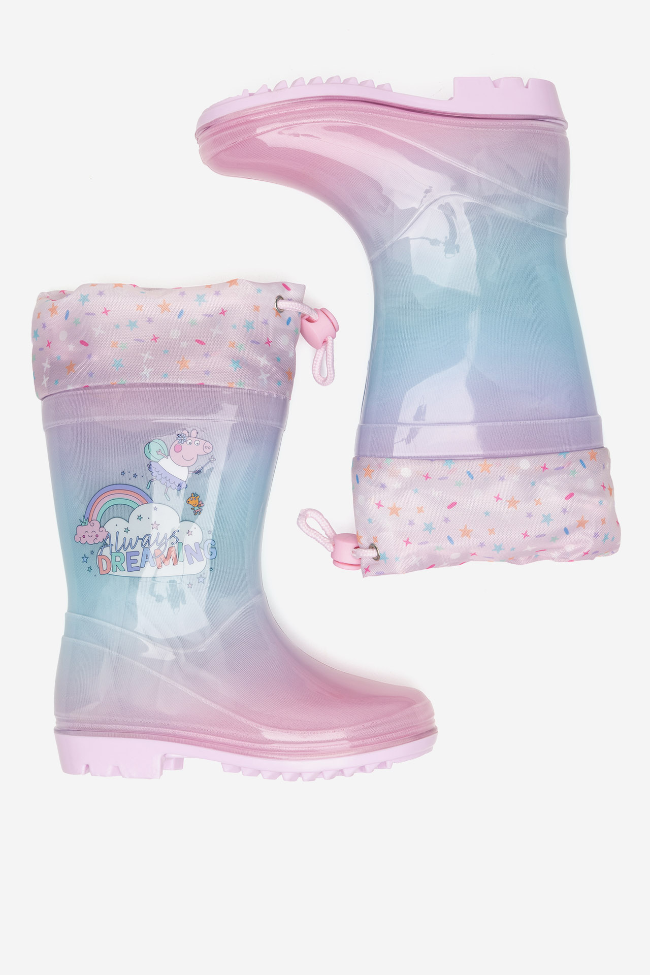 Gumijasti škornji Roza