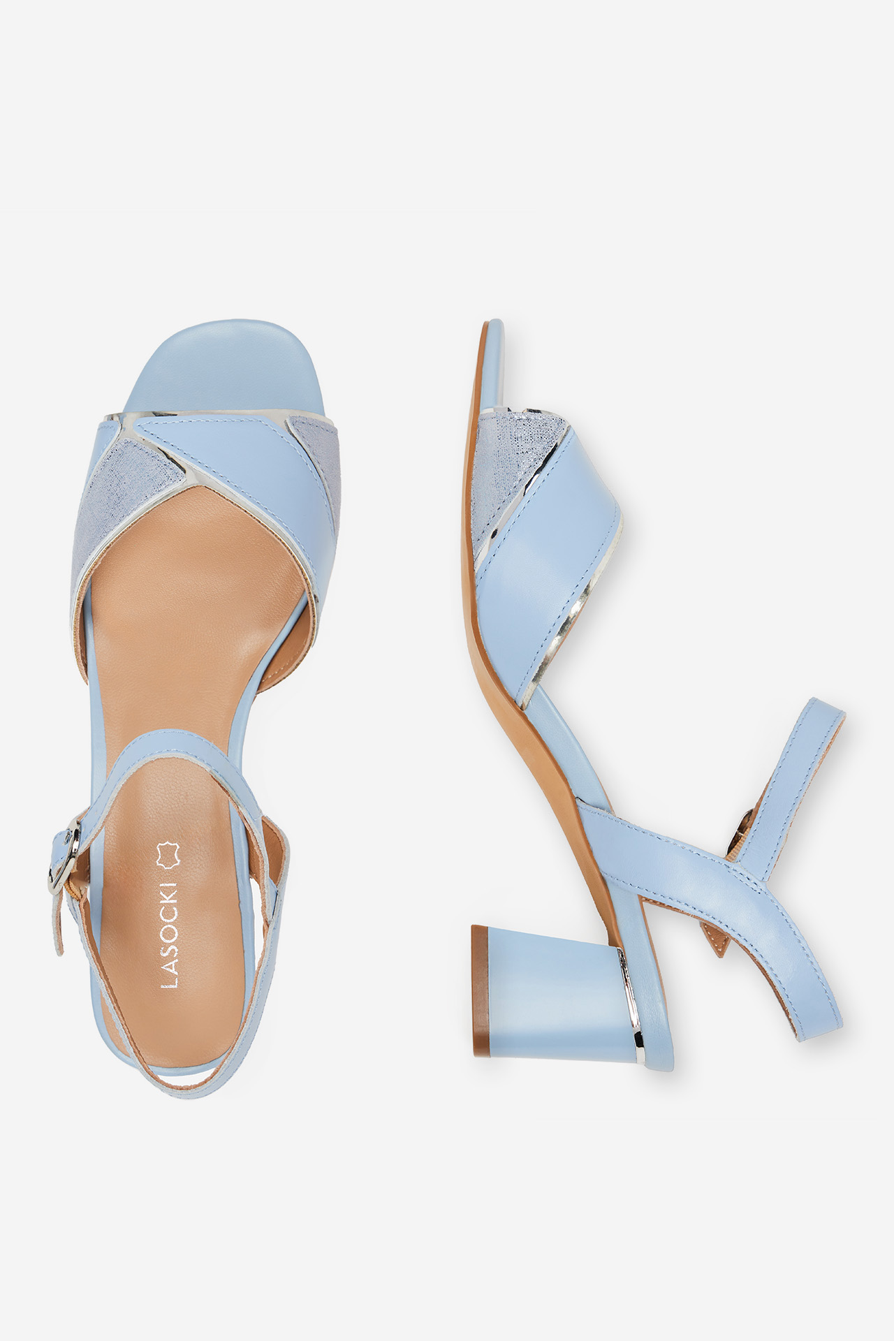 Sandály BLANKYTNĚ MODRÁ
