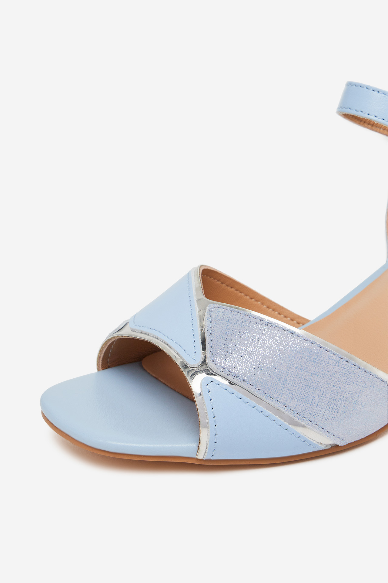 Sandály BLANKYTNĚ MODRÁ