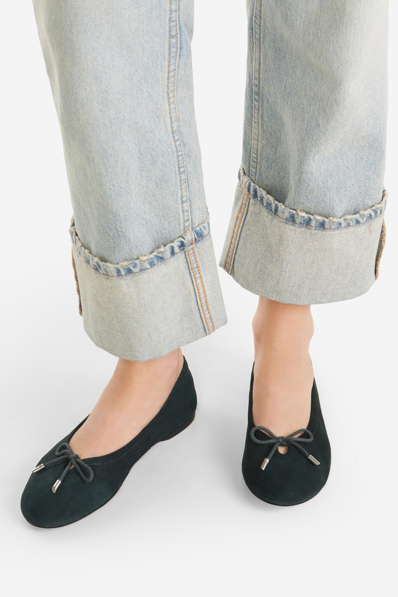 Balerinke Temno zelena