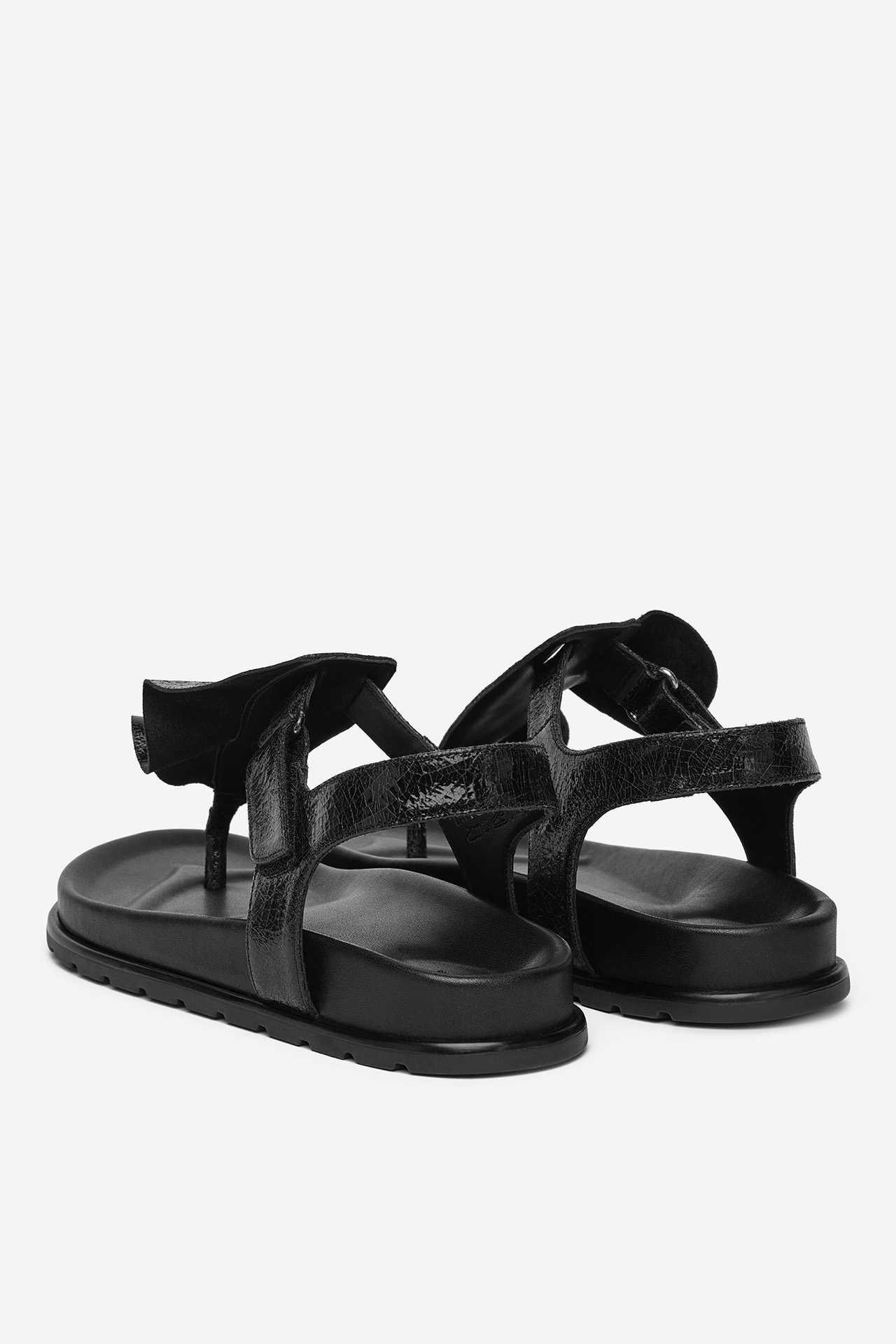 Sandály ČERNÁ
