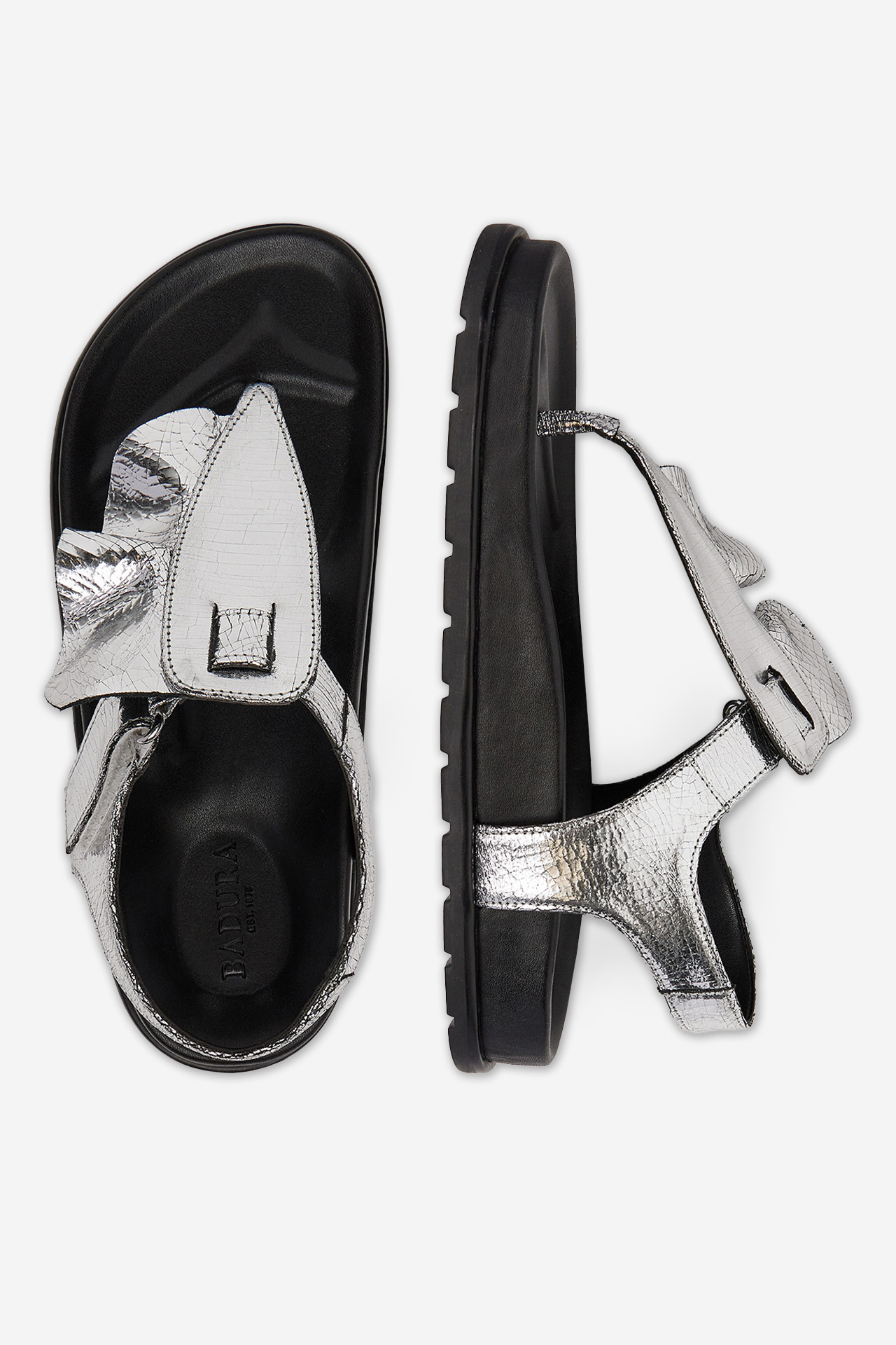 Sandály STŘÍBRNÁ