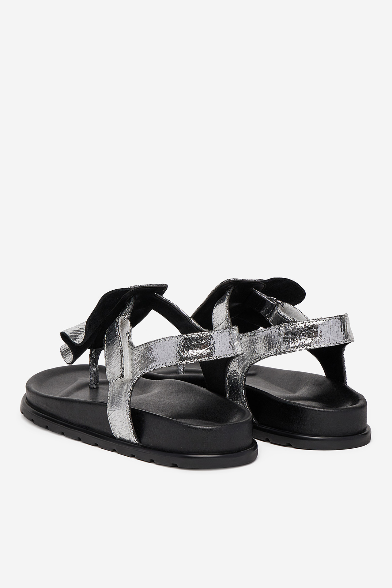 Sandály STŘÍBRNÁ