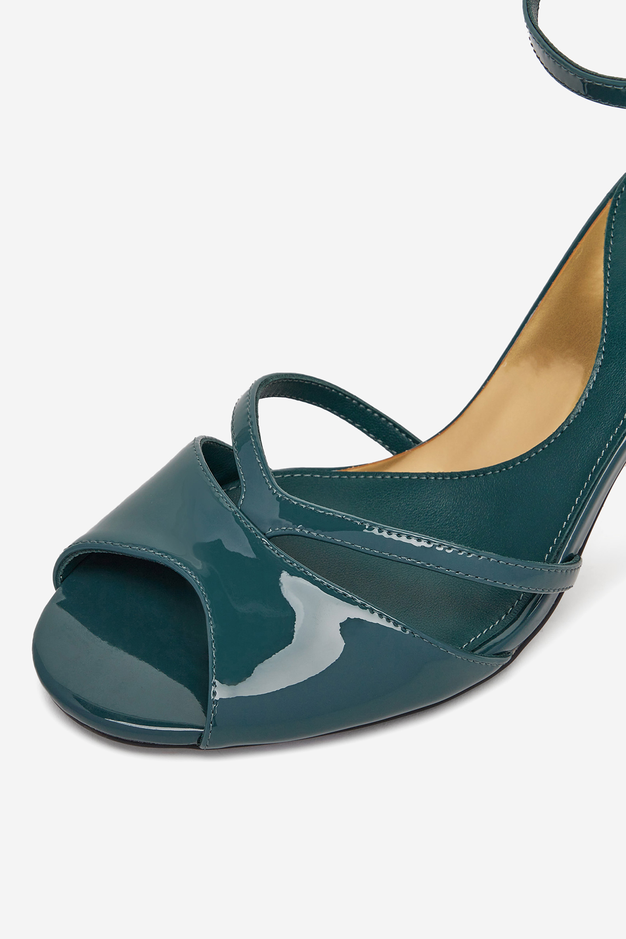 Sandály TMAVOZELENÁ