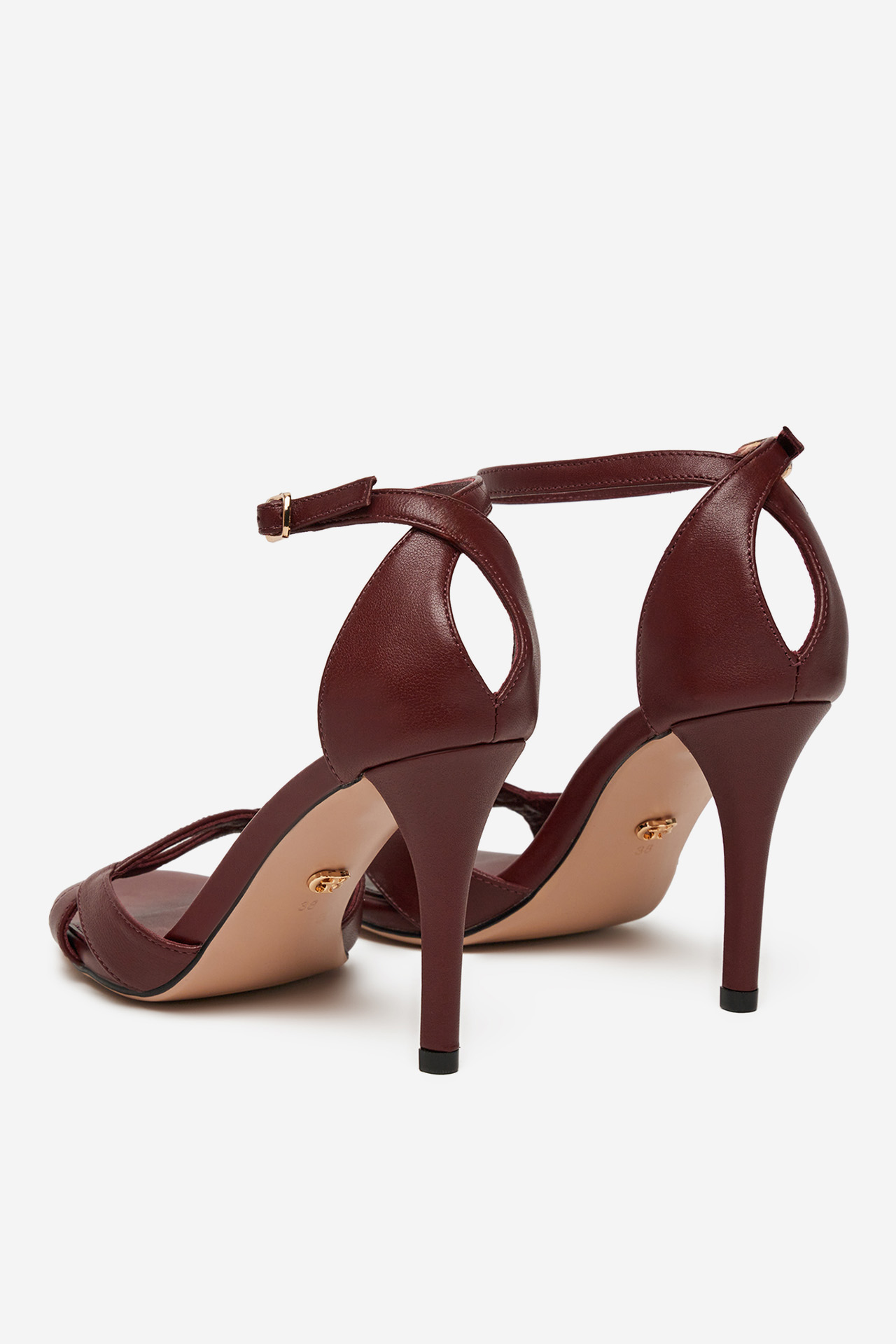 Sandály BORDÓ
