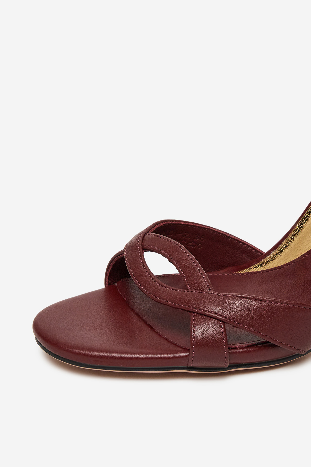 Sandály BORDÓ