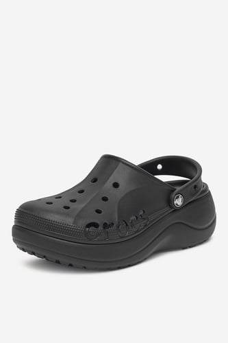 Natikači za bazen Crocs BAYA PLATFORM CLOG 208186-001 Črna