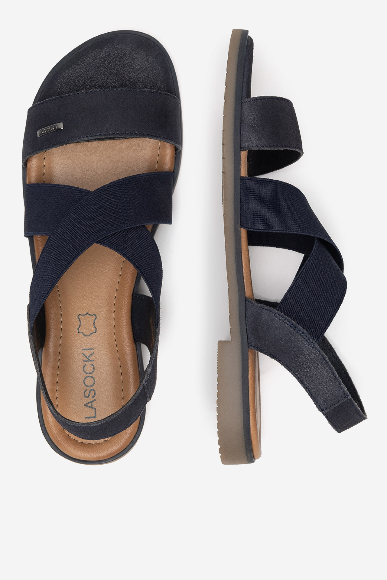 Sandály TMAVĚ MODRÁ