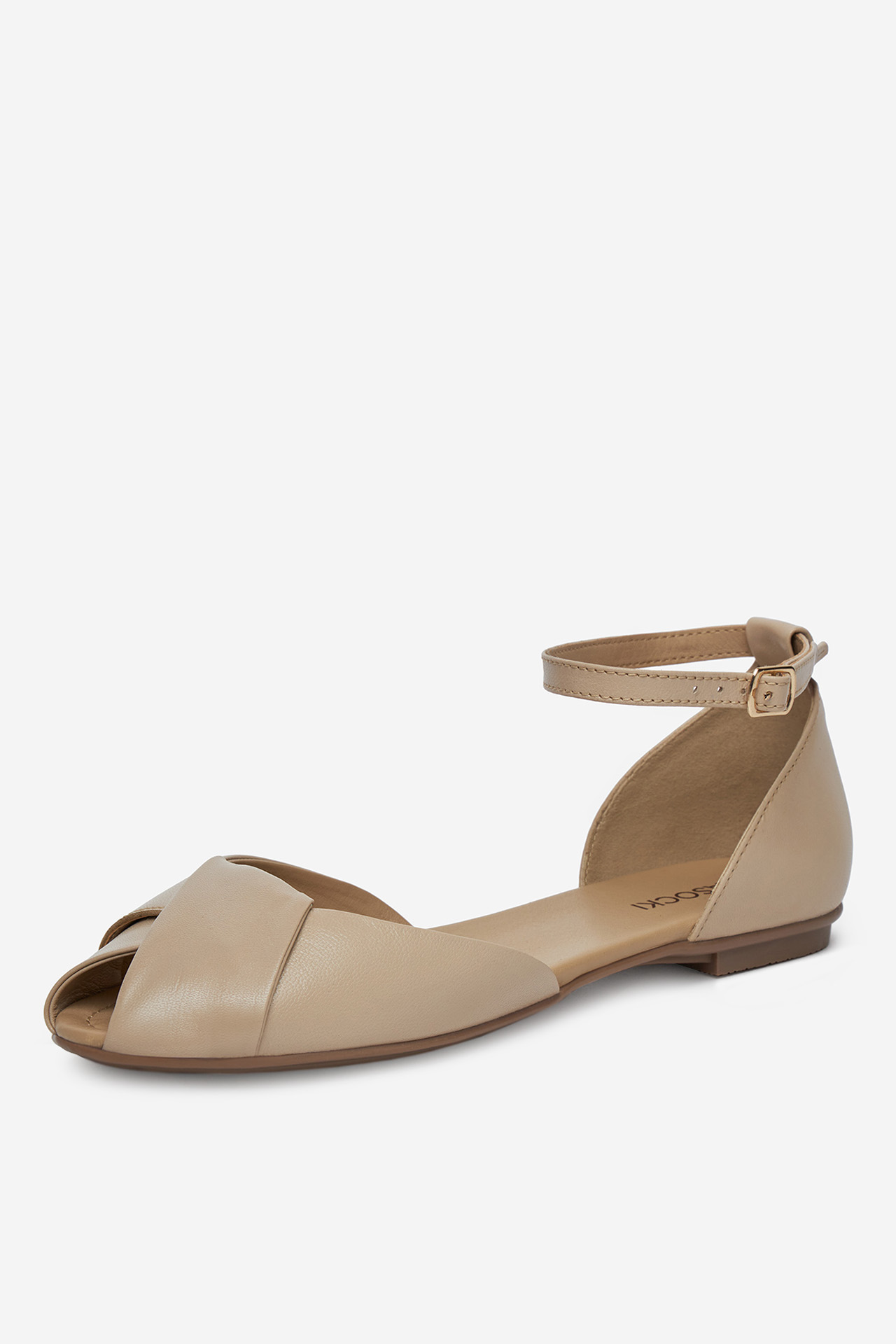 Sandály SVĚTLE BÉŽOVÁ