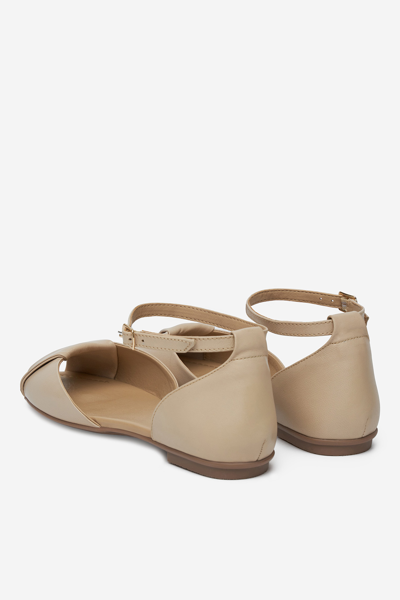 Sandály SVĚTLE BÉŽOVÁ