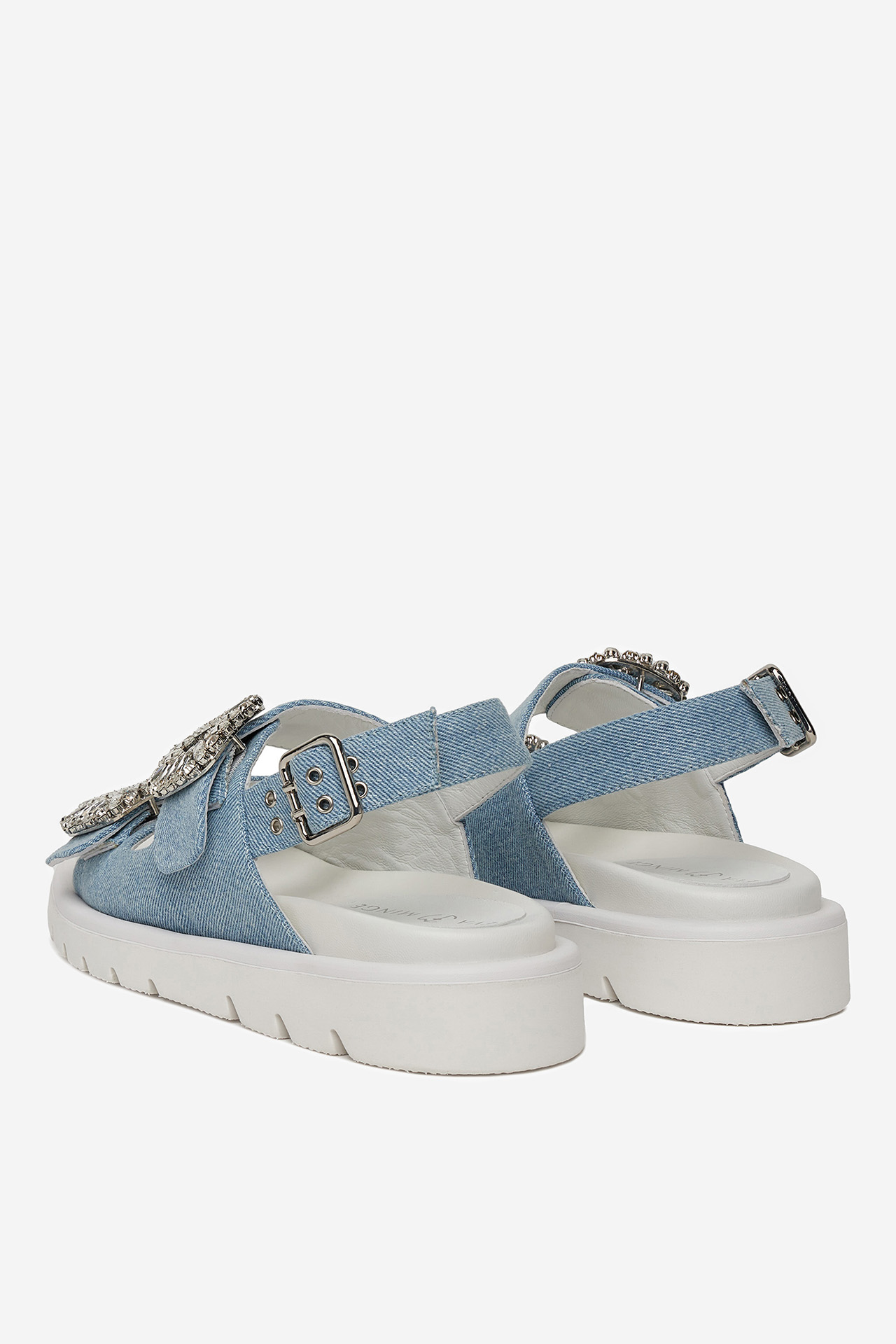 Sandali Svetlo modra